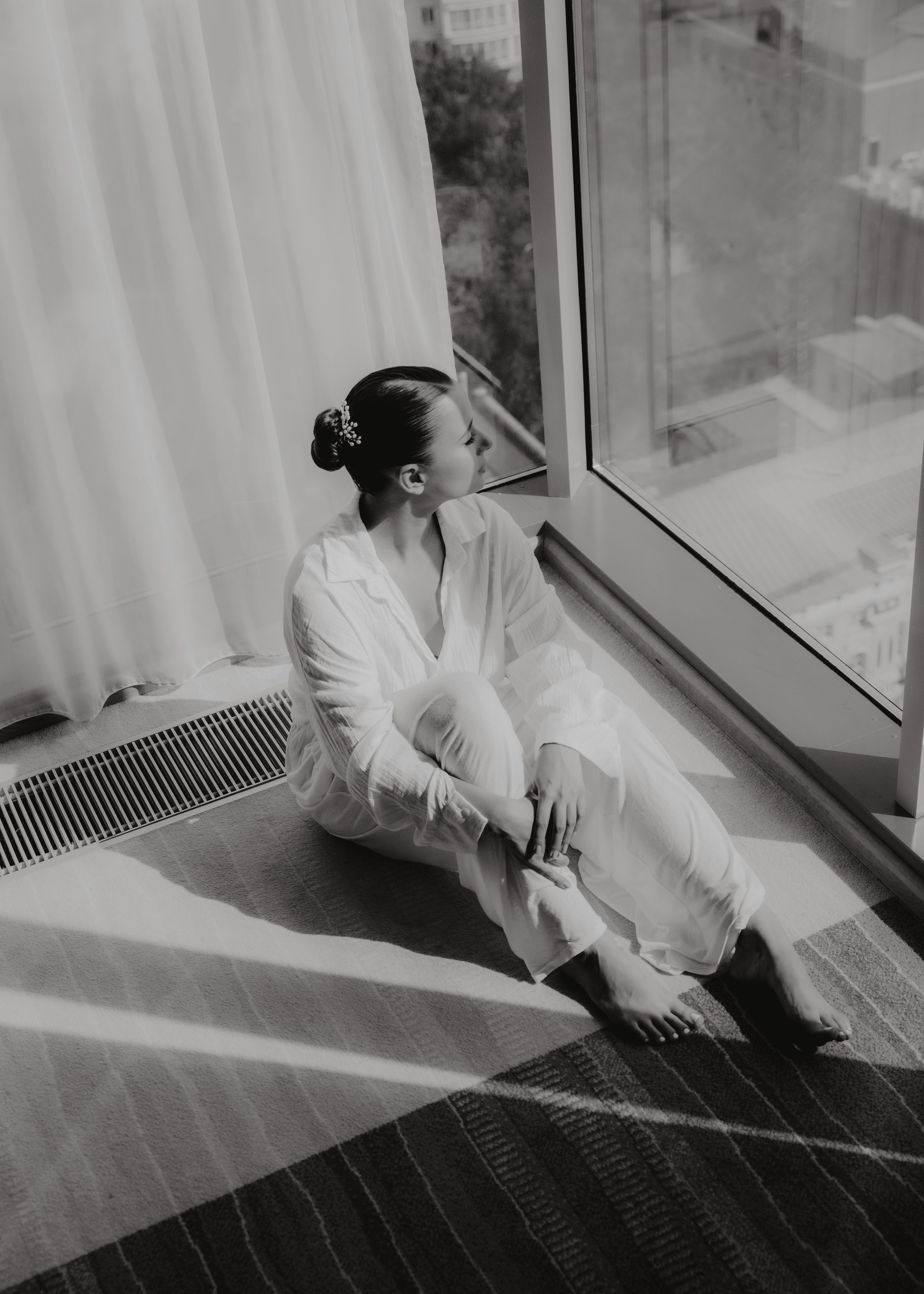 Утро невесты в гостиничном номере