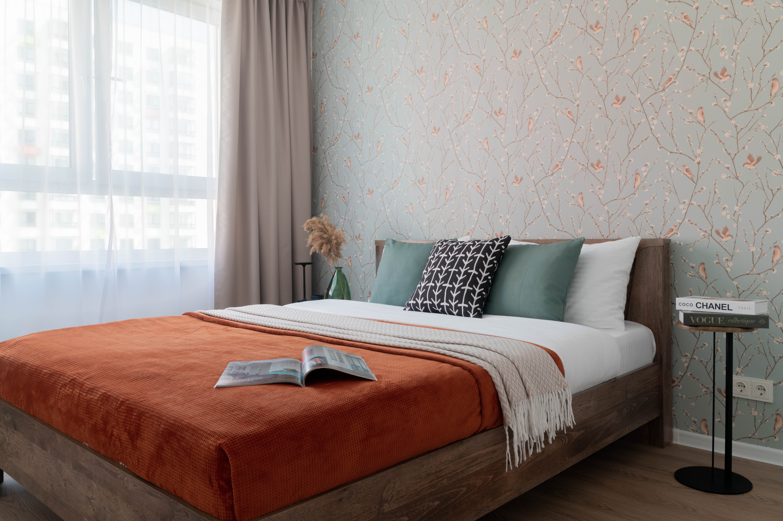 Съемка 1-к квартиры для посуточной аренды ЖК «Волга Парк». Интерьерный фотограф в Ярославле. Вероника Лазыкина