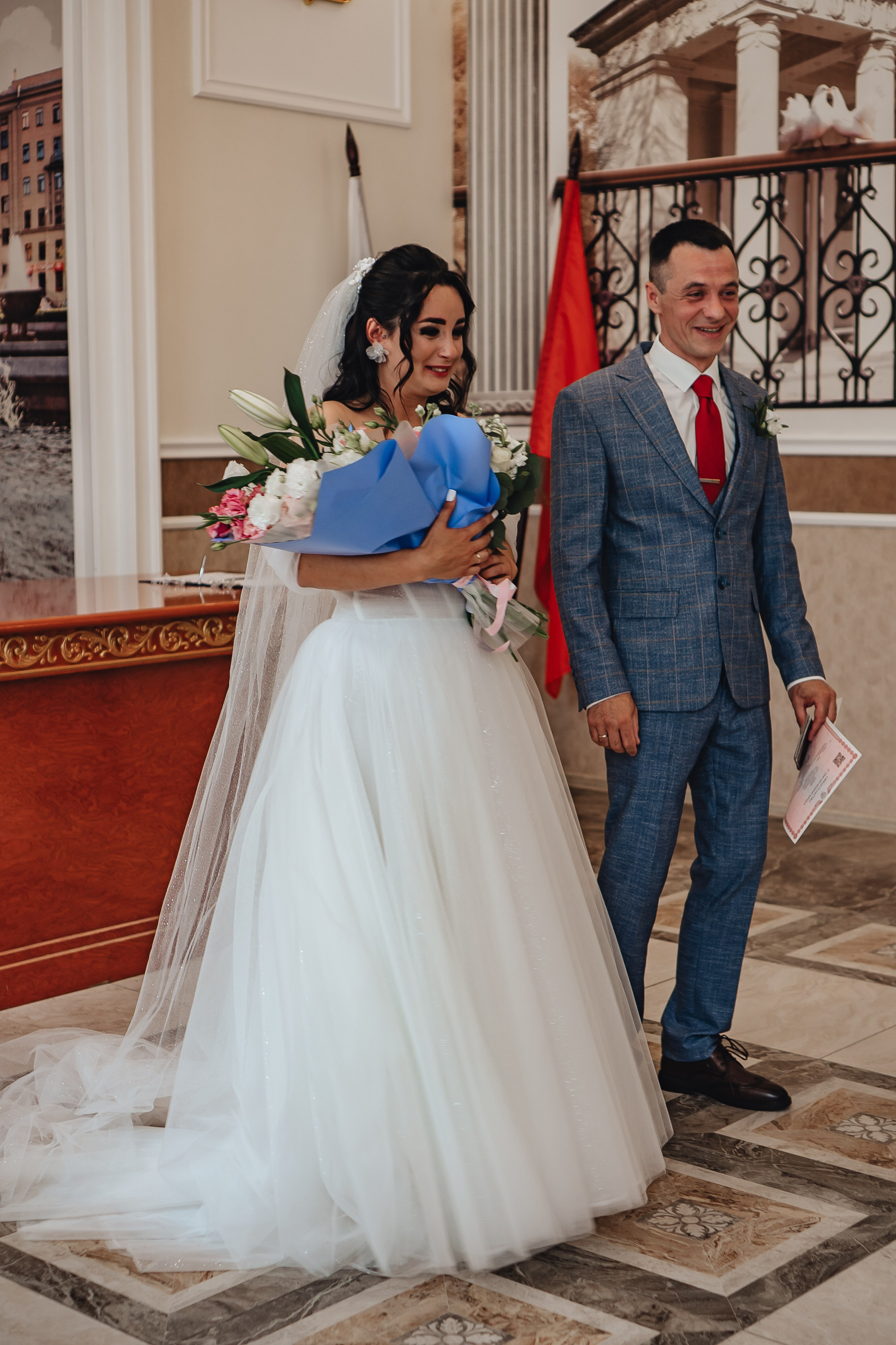 СВАДЕБНАЯ СЬЕМКА В ЗАГСЕ НА МОСКОВСКОМ ПРОСПЕКТЕ. Профессиональный фотограф, Санкт-Петербург — Виктория Богомолова