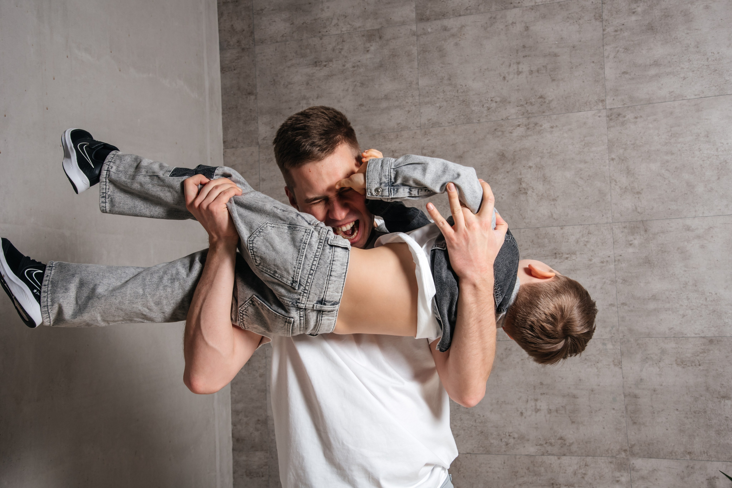 Семейная фотосессия в студии. Свадебный и семейный фотограф в Москве Елена Брюханова