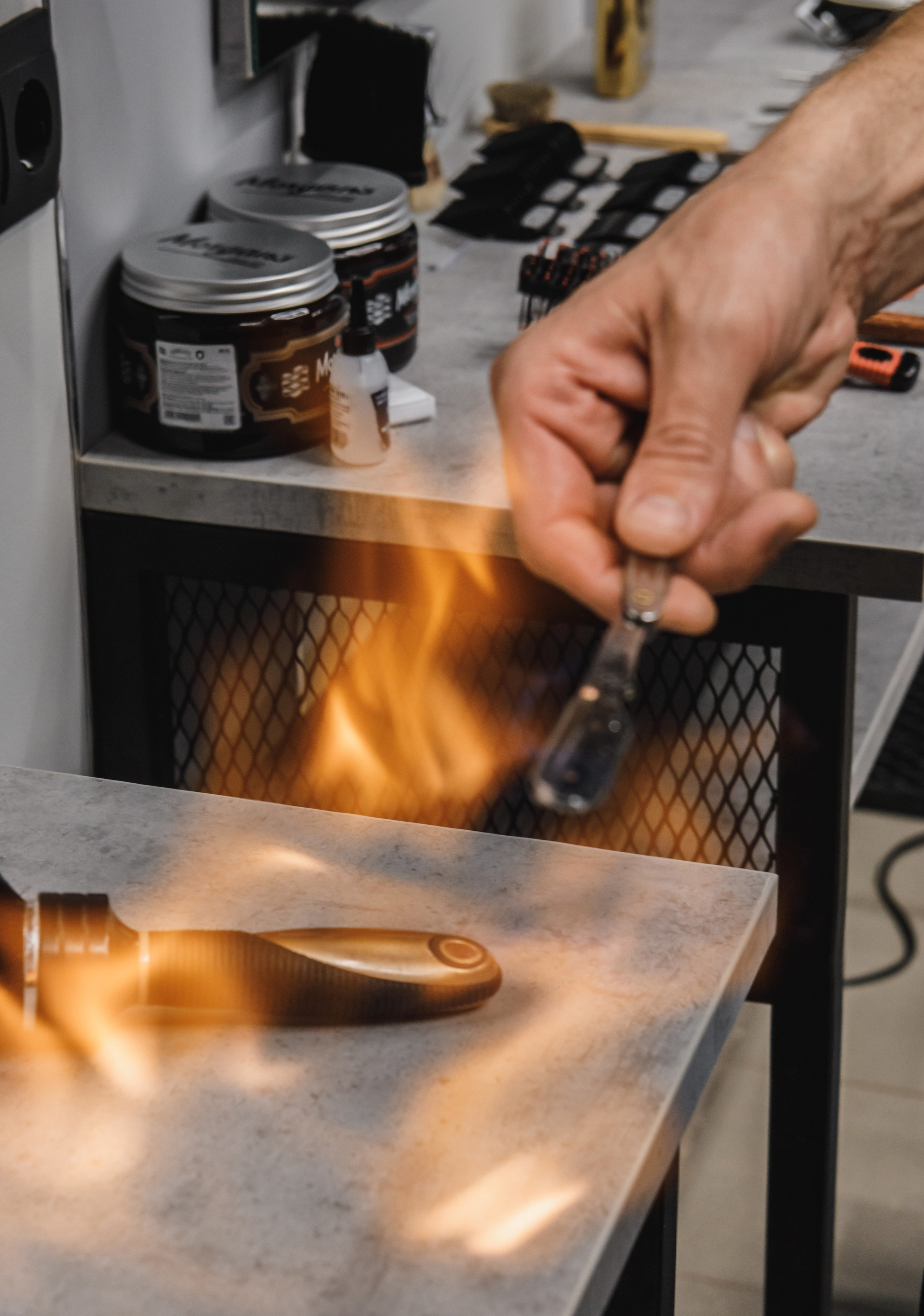 Открытие еще одного салона сети BARBERSHOP BORODACH. Предметный и семейный фотограф в Санкт-Петербурге Катерина Стеклова