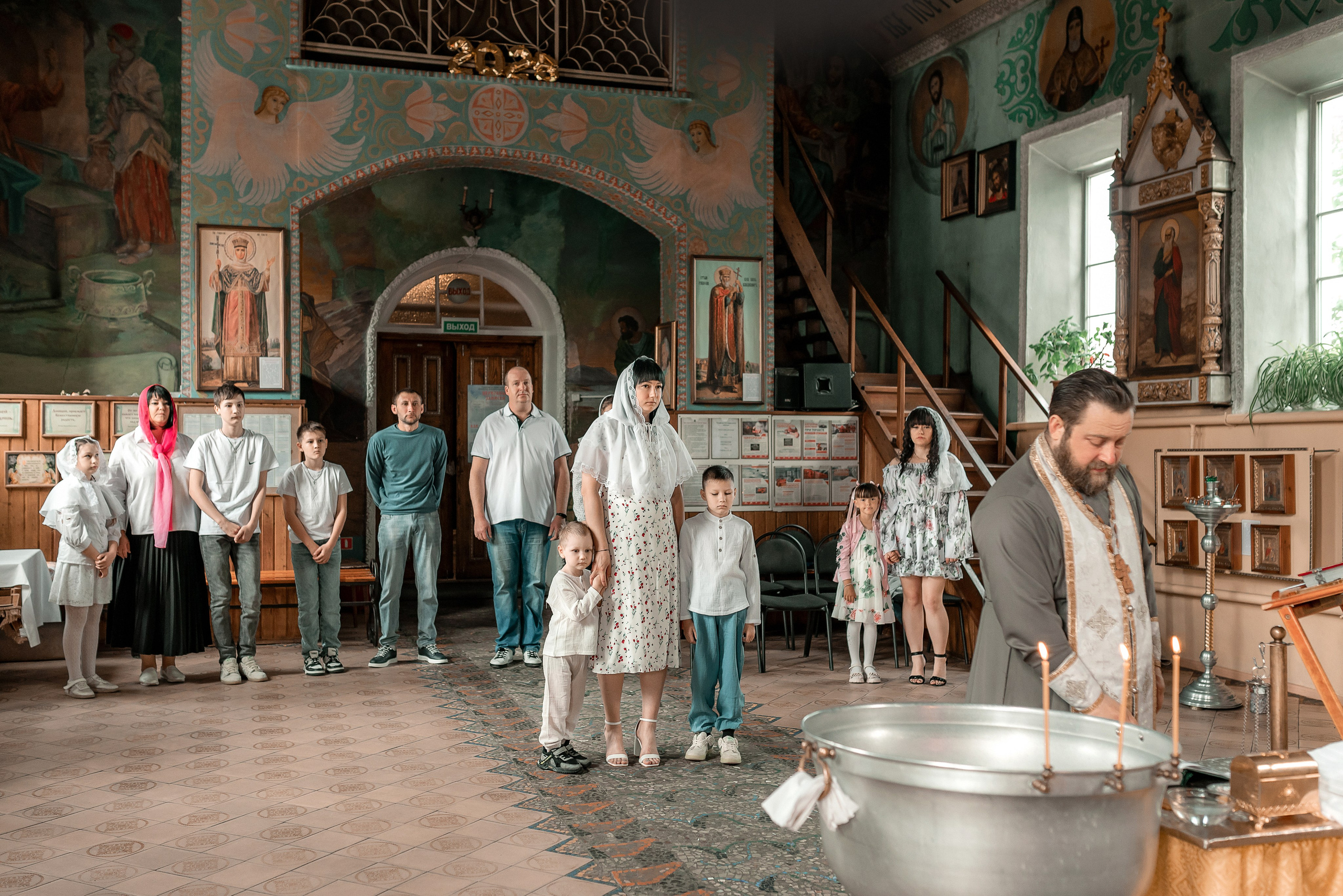 Крещение Киры и Темы. Семейный и детский фотограф Наталья Горда