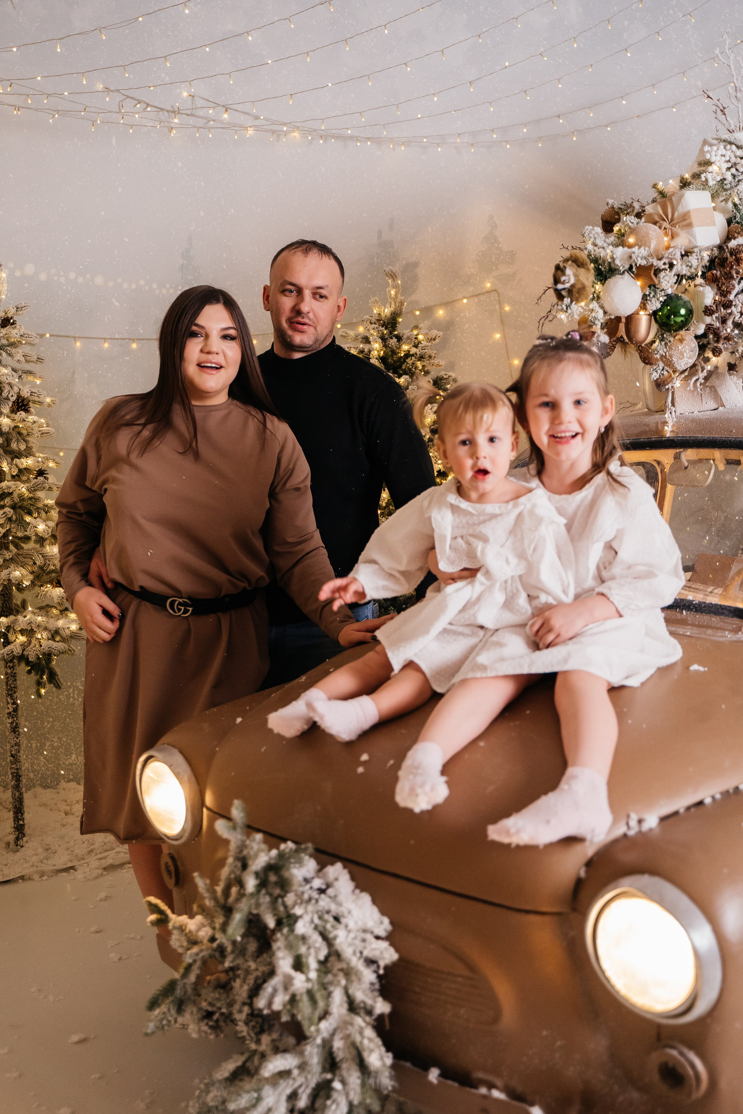 Новогодняя история двух принцесс. Свадебный и семейный фотограф в Новосибирске Синицына Наталья