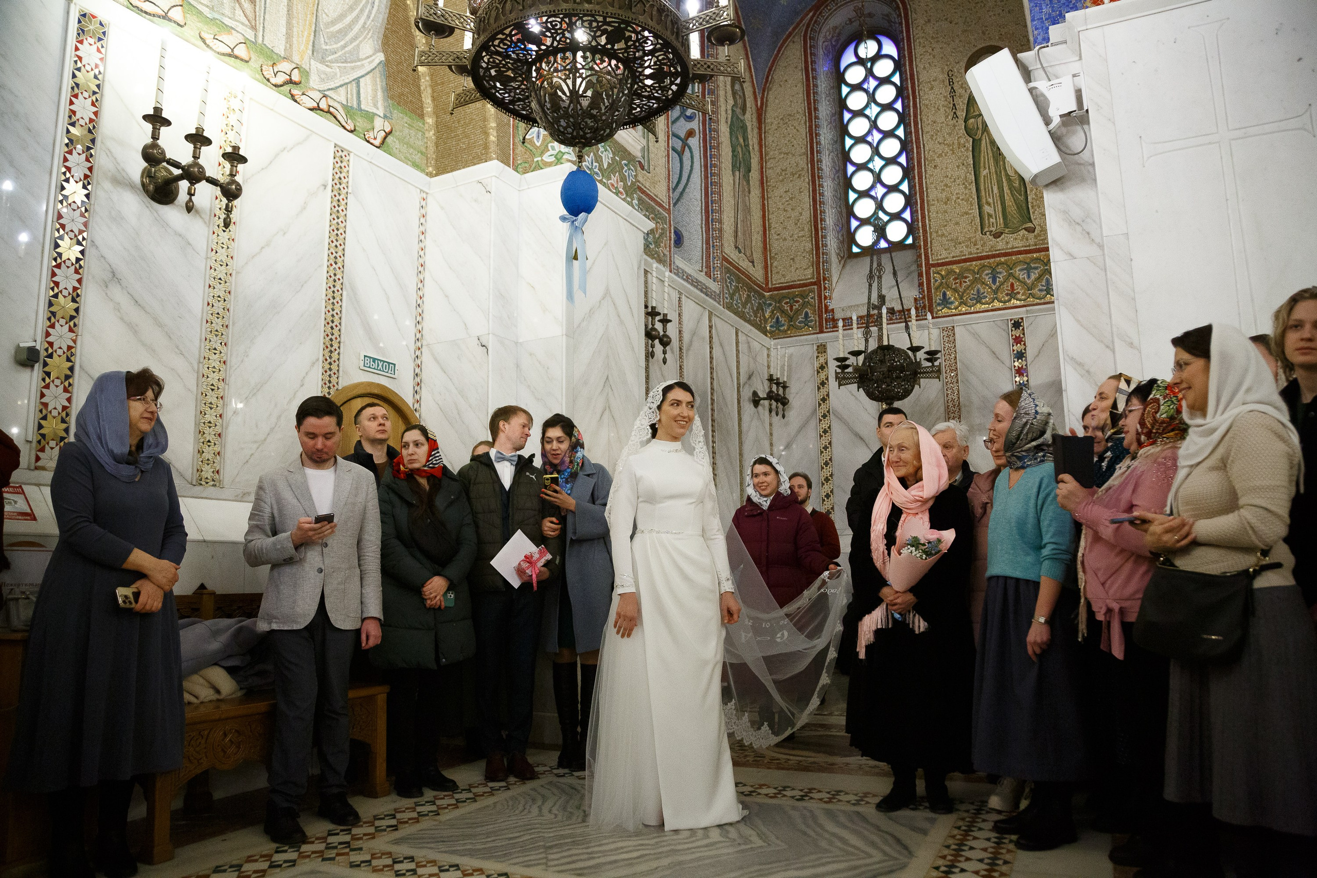 Венчание в храме Покрова Пресвятой Богородицы в Ясенево