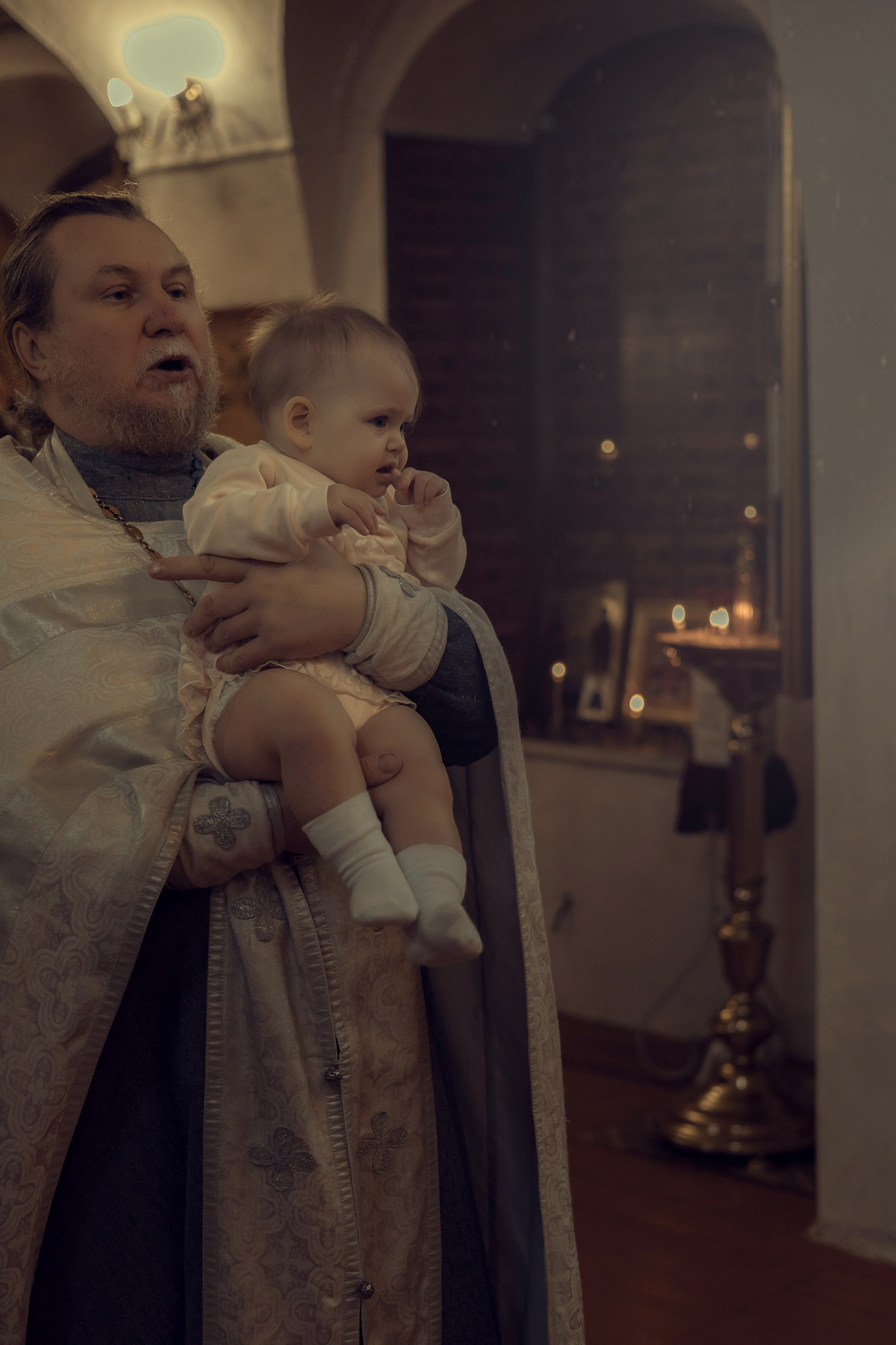 Таинство Крещения Дарьи. Семейный и детский фотограф в Ярославле Виктория Макаренко