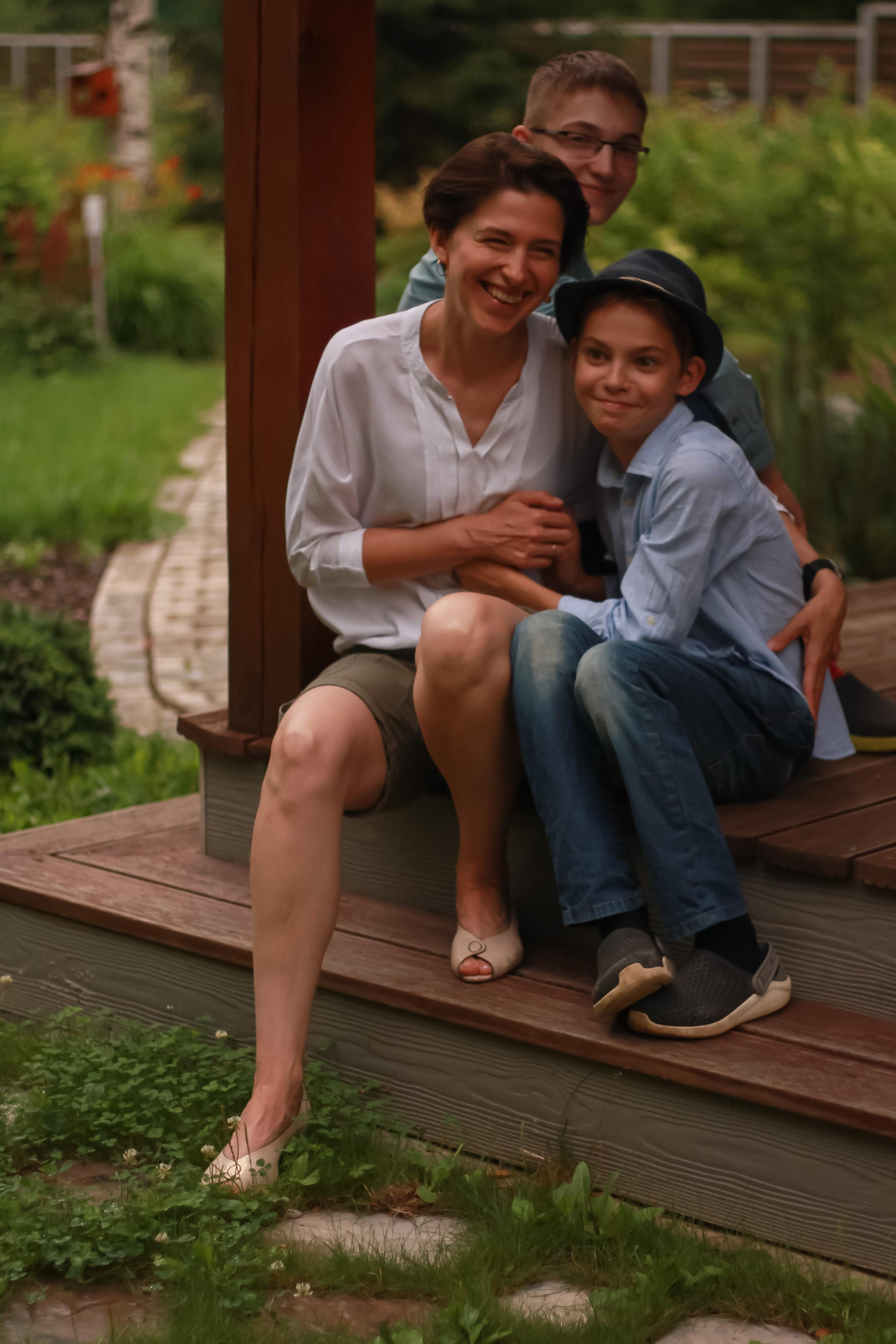 Семейная фотосессия. Детский и семейный фотограф Мария Пожидаева, Москва