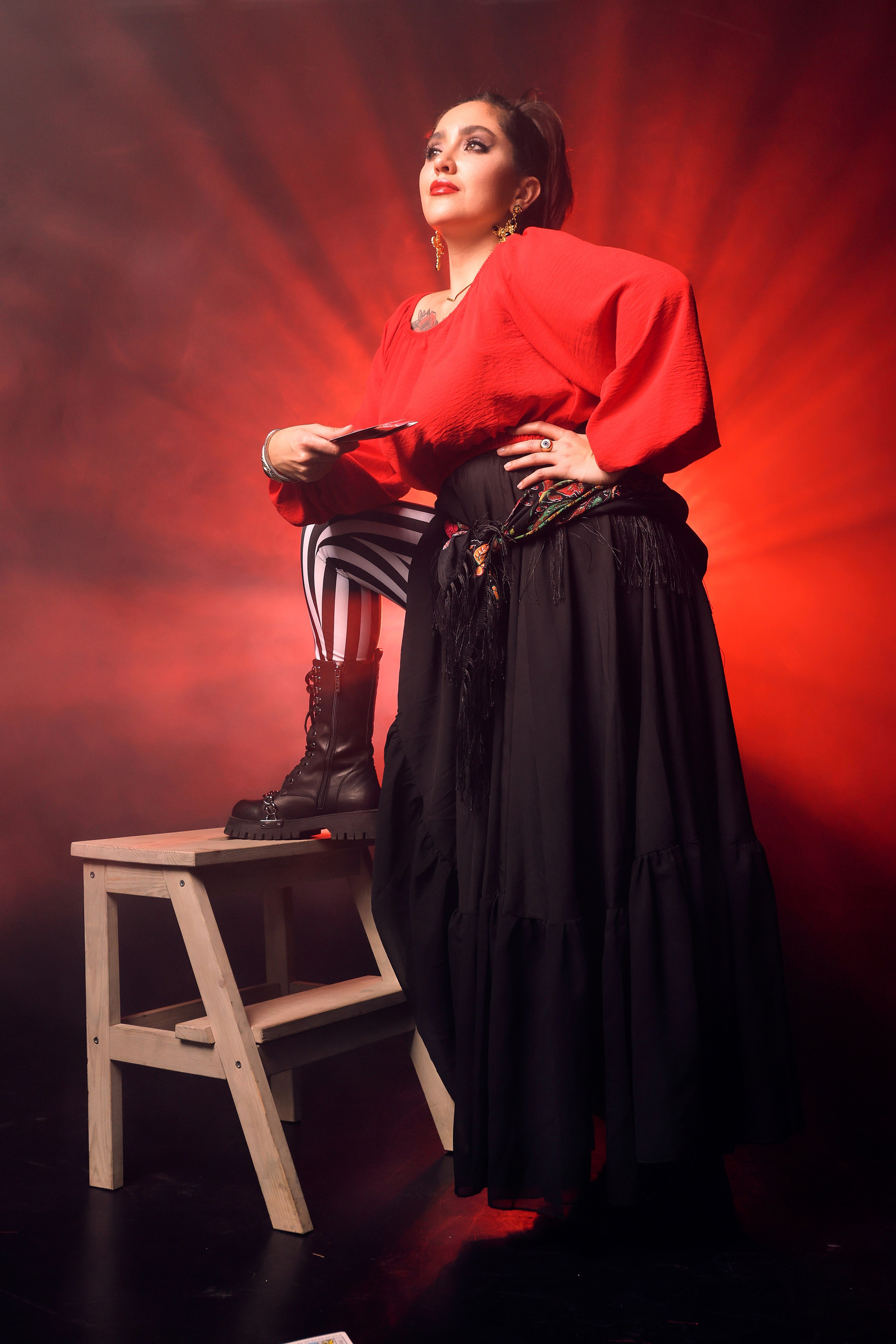 Фотосессия в цыганском образе