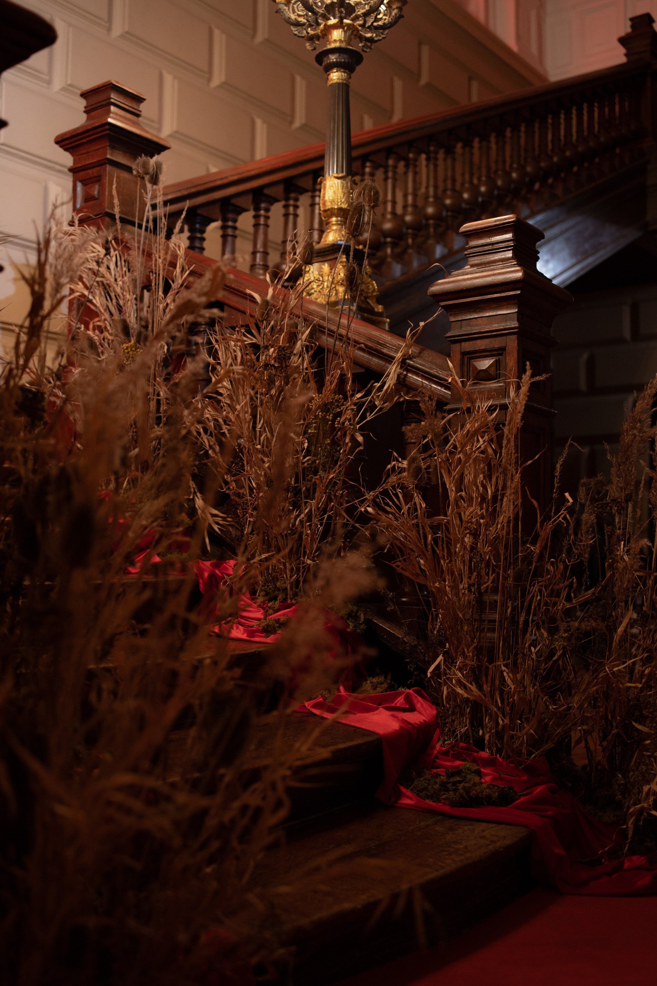 Новогодний корпоратив в фольклорном стиле. Особняк Лемана. Оформление свадеб, декор свадеб Вера Маркова, Москва