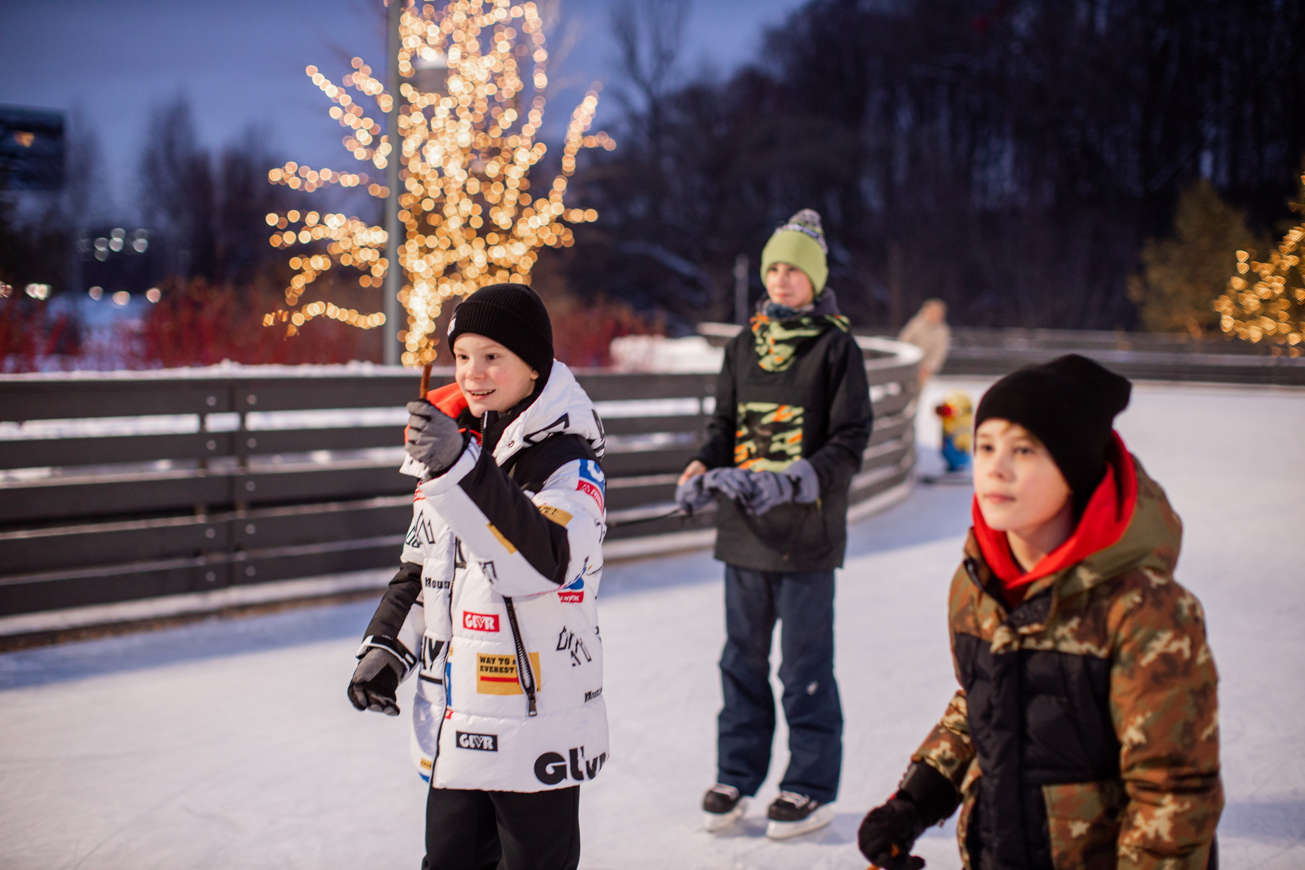 Каток The Rink. Семейный и детский фотограф в Москве Кузьмина Мария