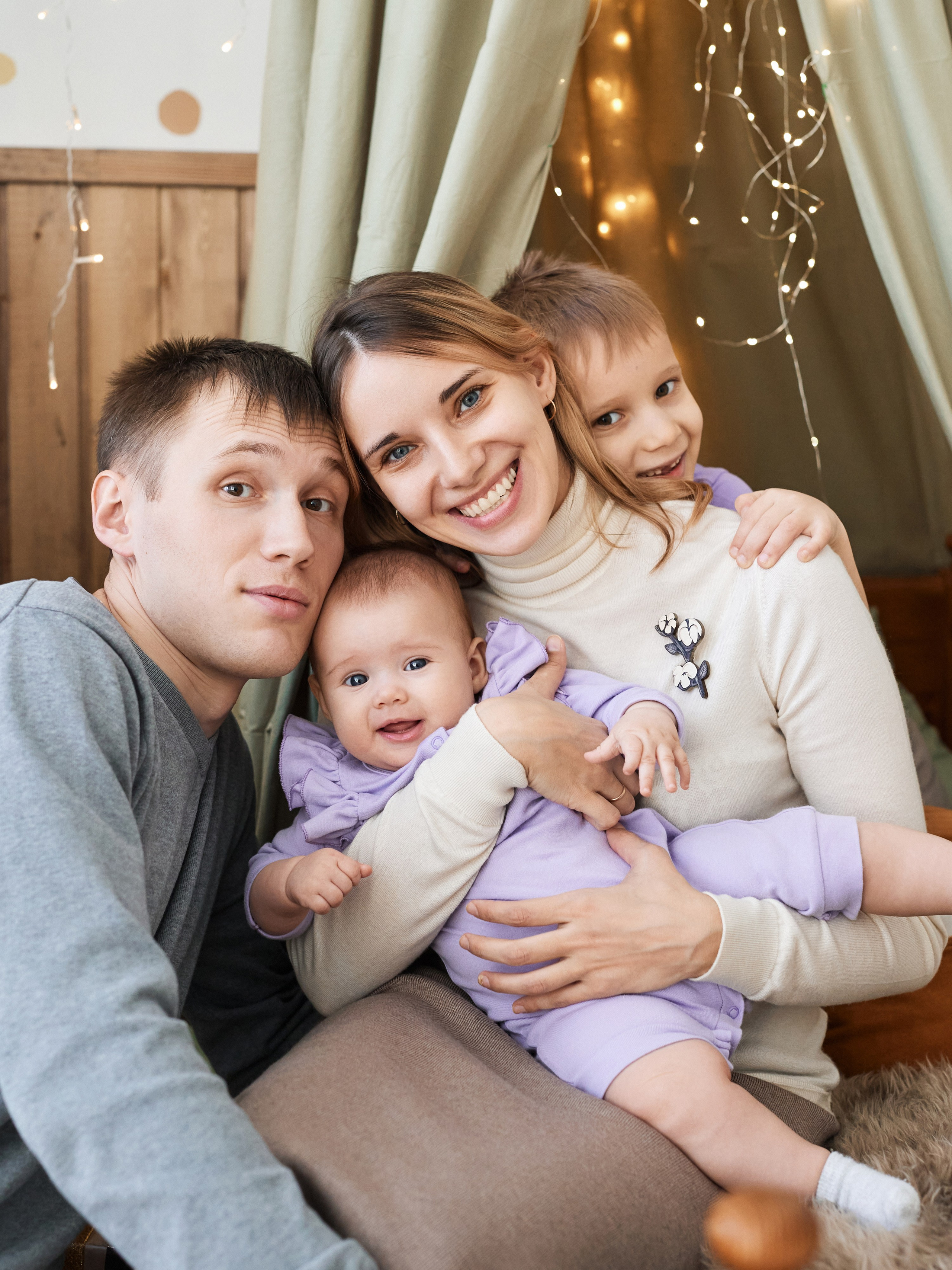 1 годик младшенькой. Фотограф Андрей Кононенко