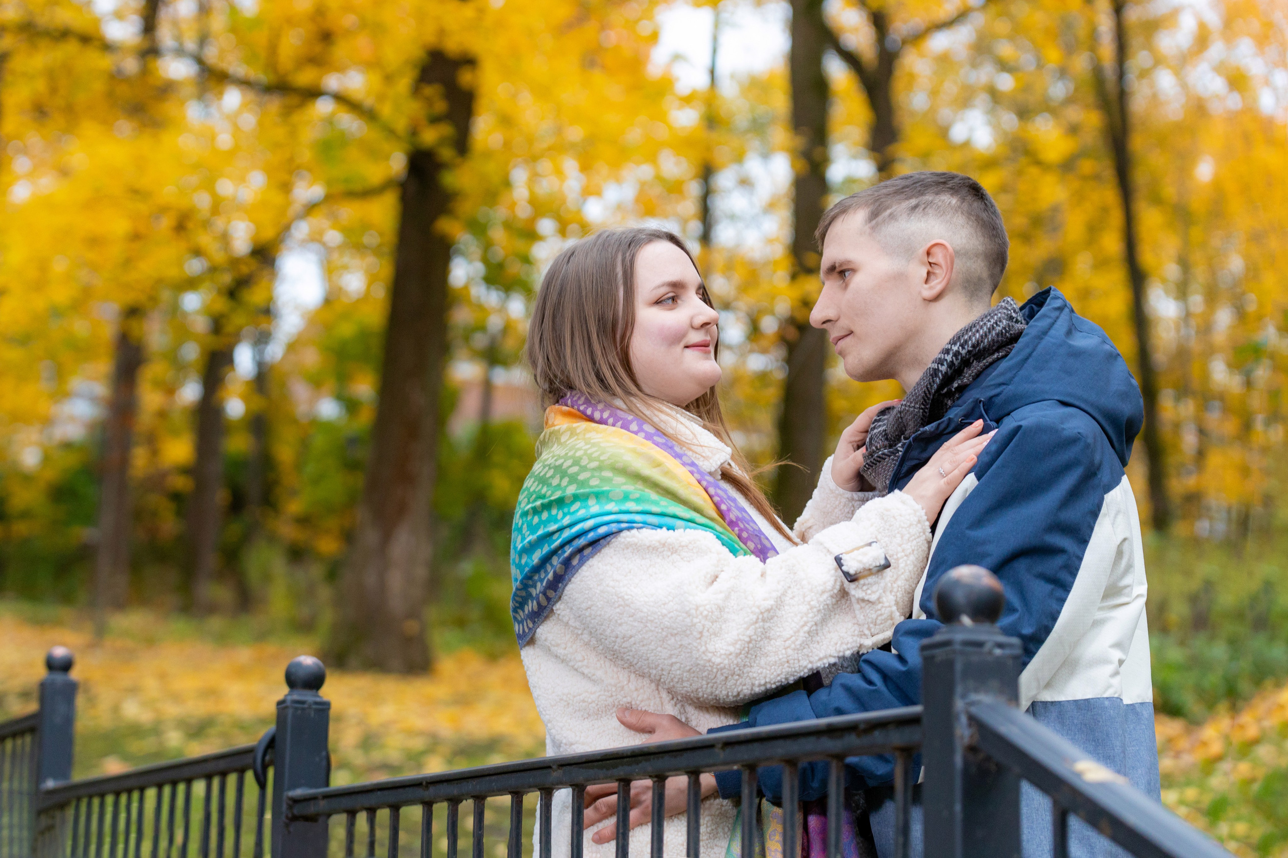 Лав стори для Надежды, победительницы осеннего конкурса в ВК. Фотограф в Туле Крупский АнДРей. Фотостудия «КАДР71» в Туле
