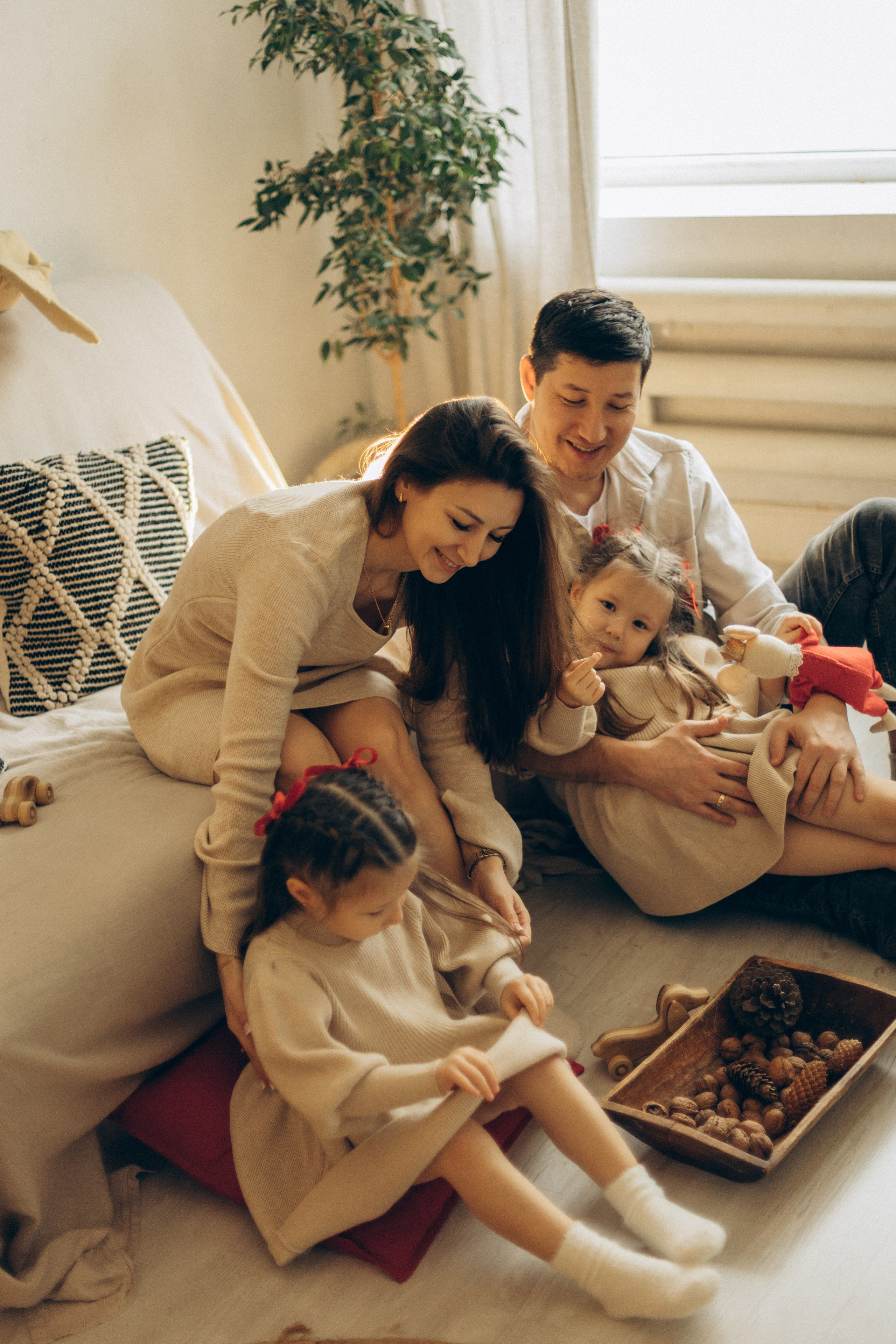 Раиле, Марк, Офелия и Амалия. Семейный фотограф в Москве Анастасия Шалда