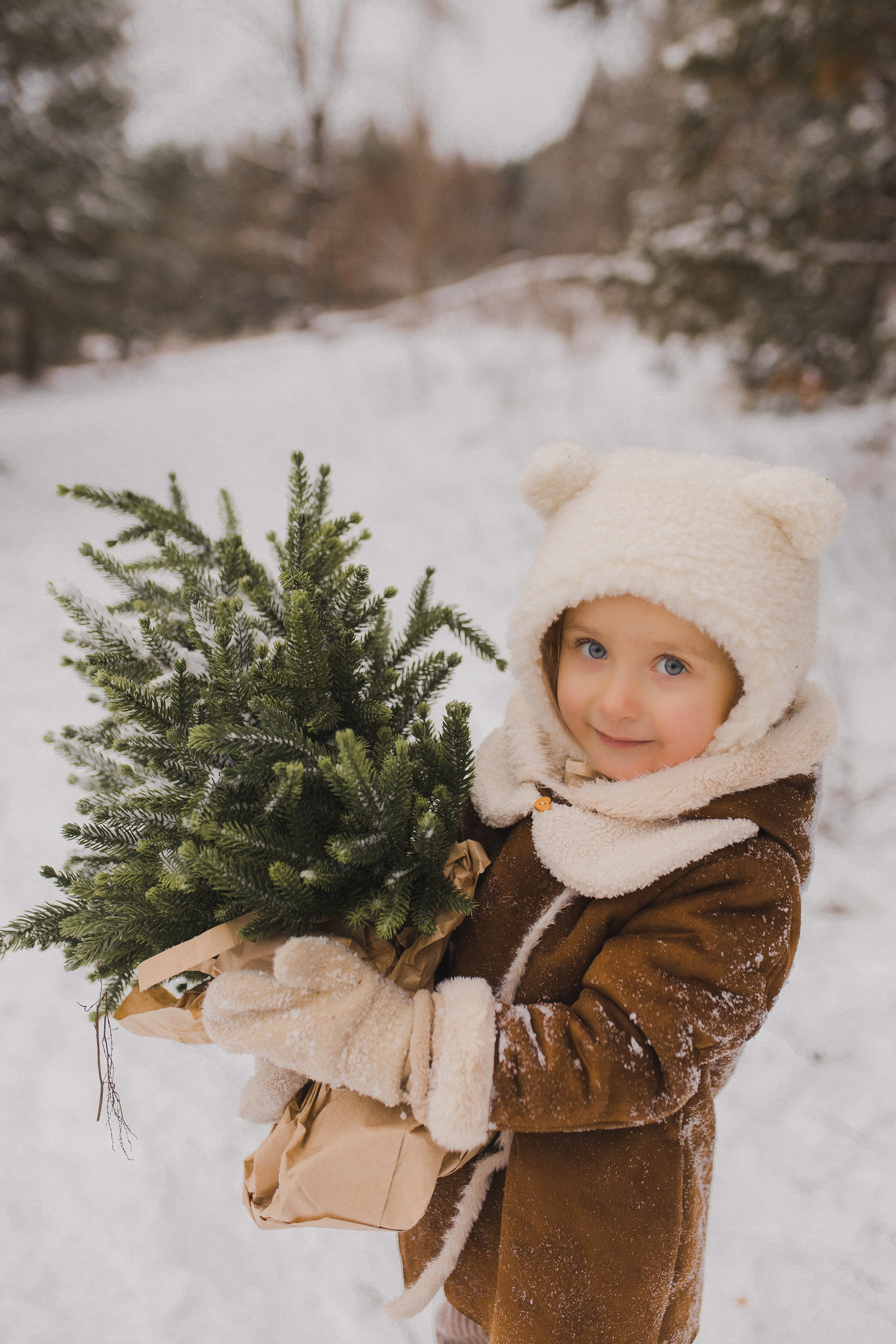 Зимние Даша и Кирюшка. Свадебный и семейный фотограф в Белгороде Евгения Курочкина