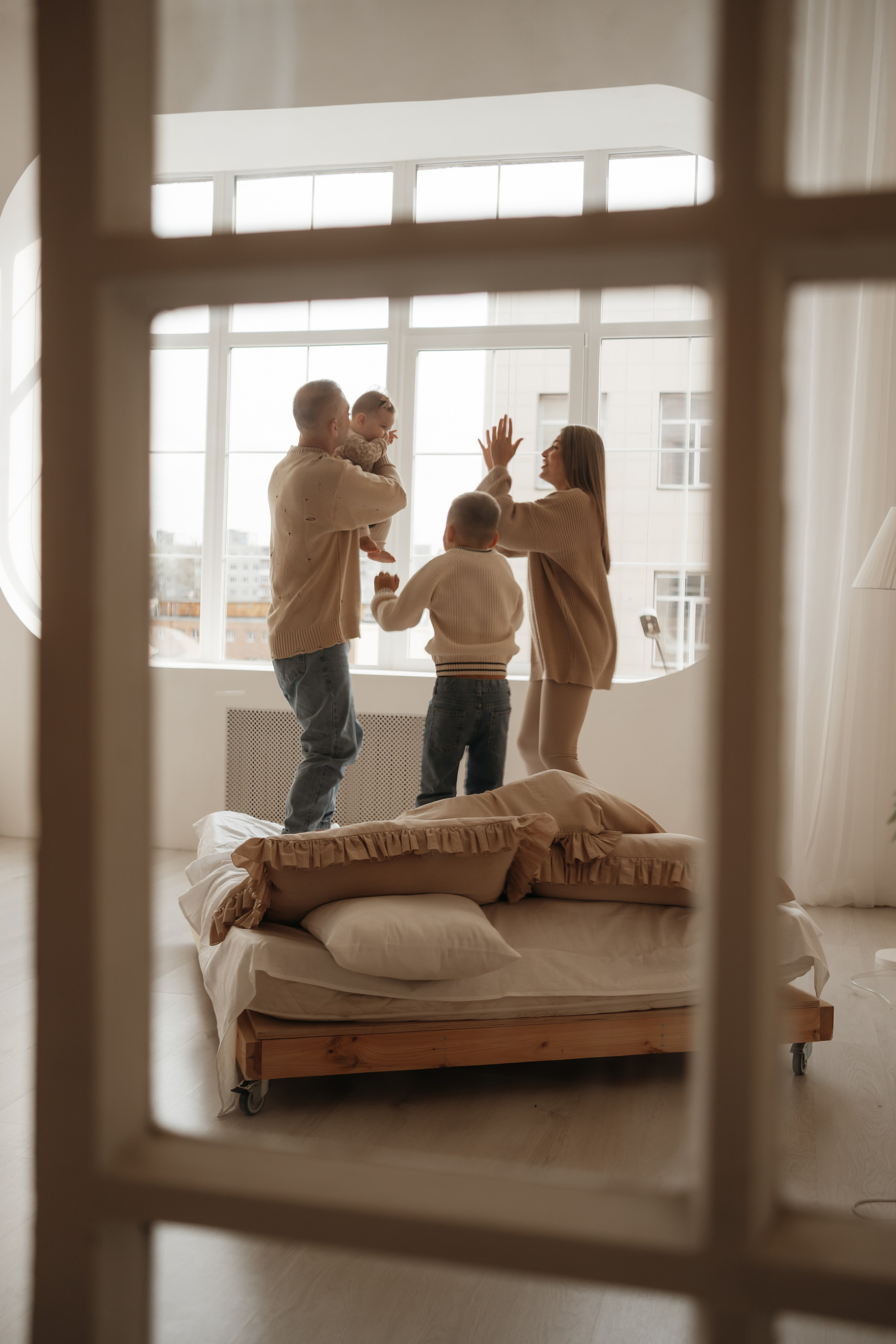 Семейная и детская фотосъемка в студии в Архангельске. Портретный и свадебный фотограф в Архангельске Елизавета Стрекаловская