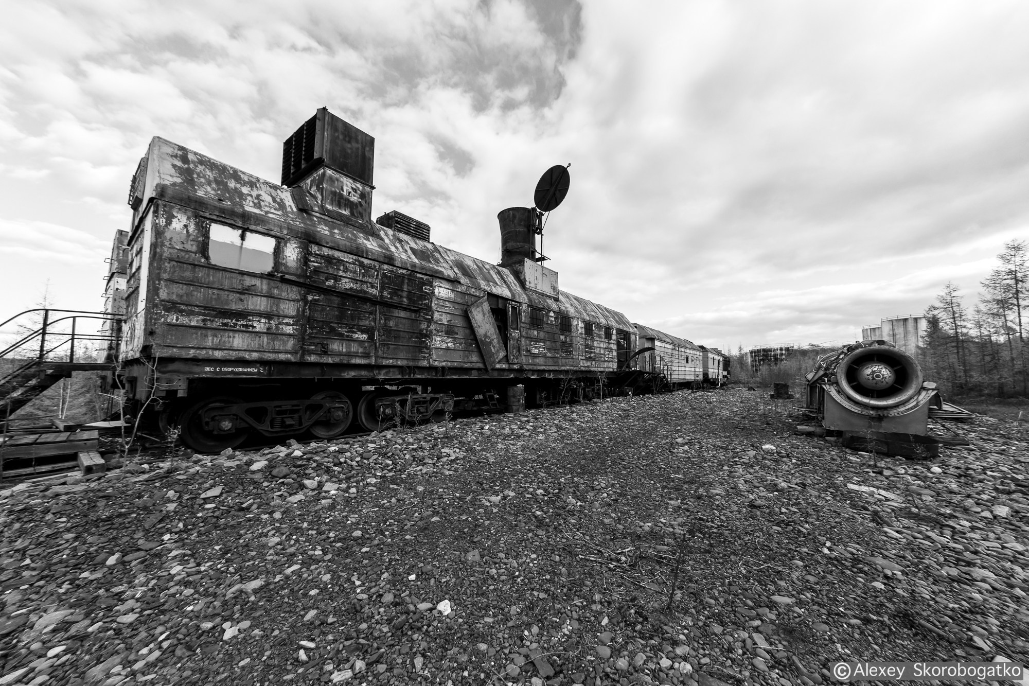 Якутия, п. Лазо, прииск Адычанский. Фотограф Алексей Скоробогатько
