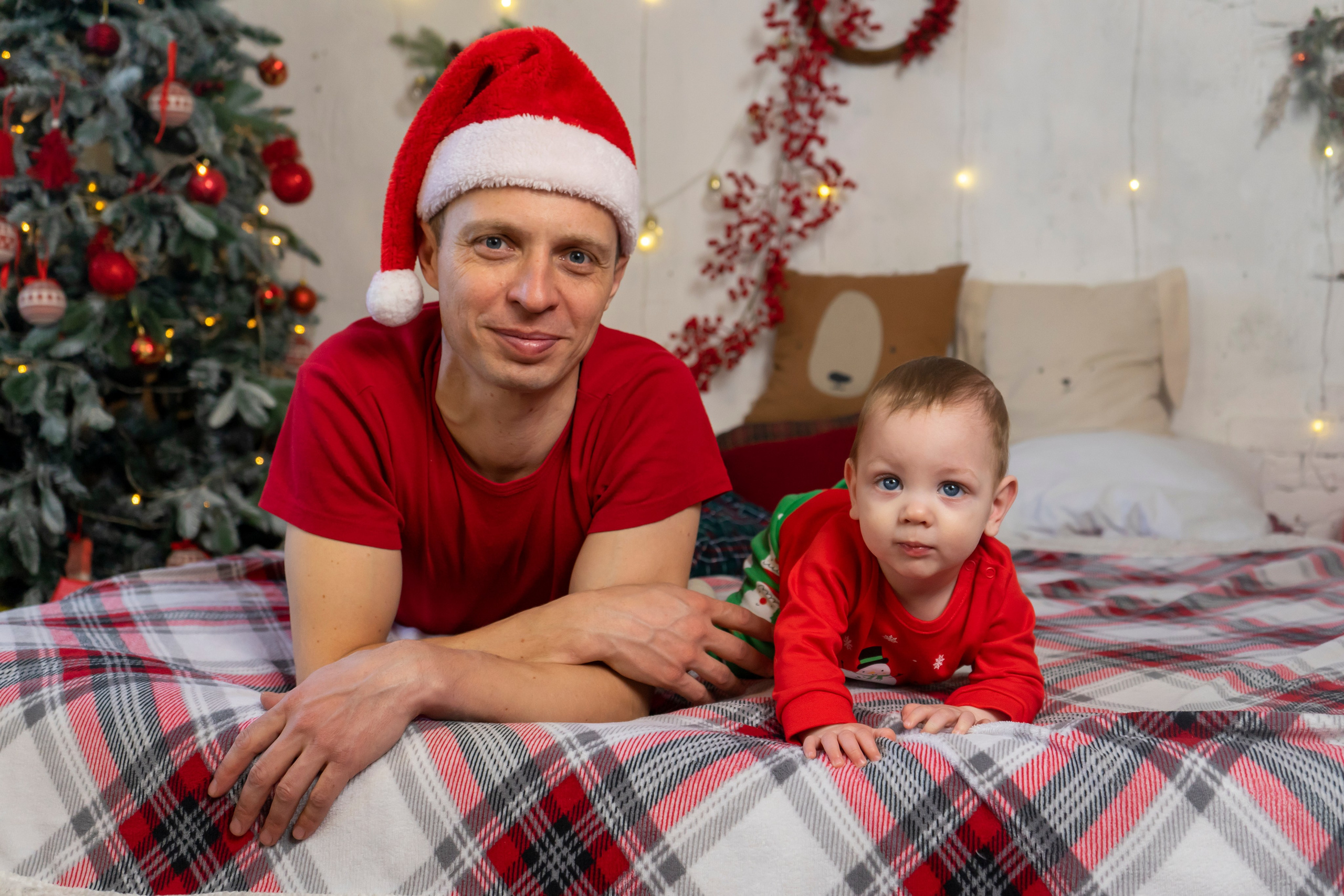 Семейная новогодняя фотосессия. Фотограф в Улан-Удэ. Свадебный фотограф в Улан-Удэ