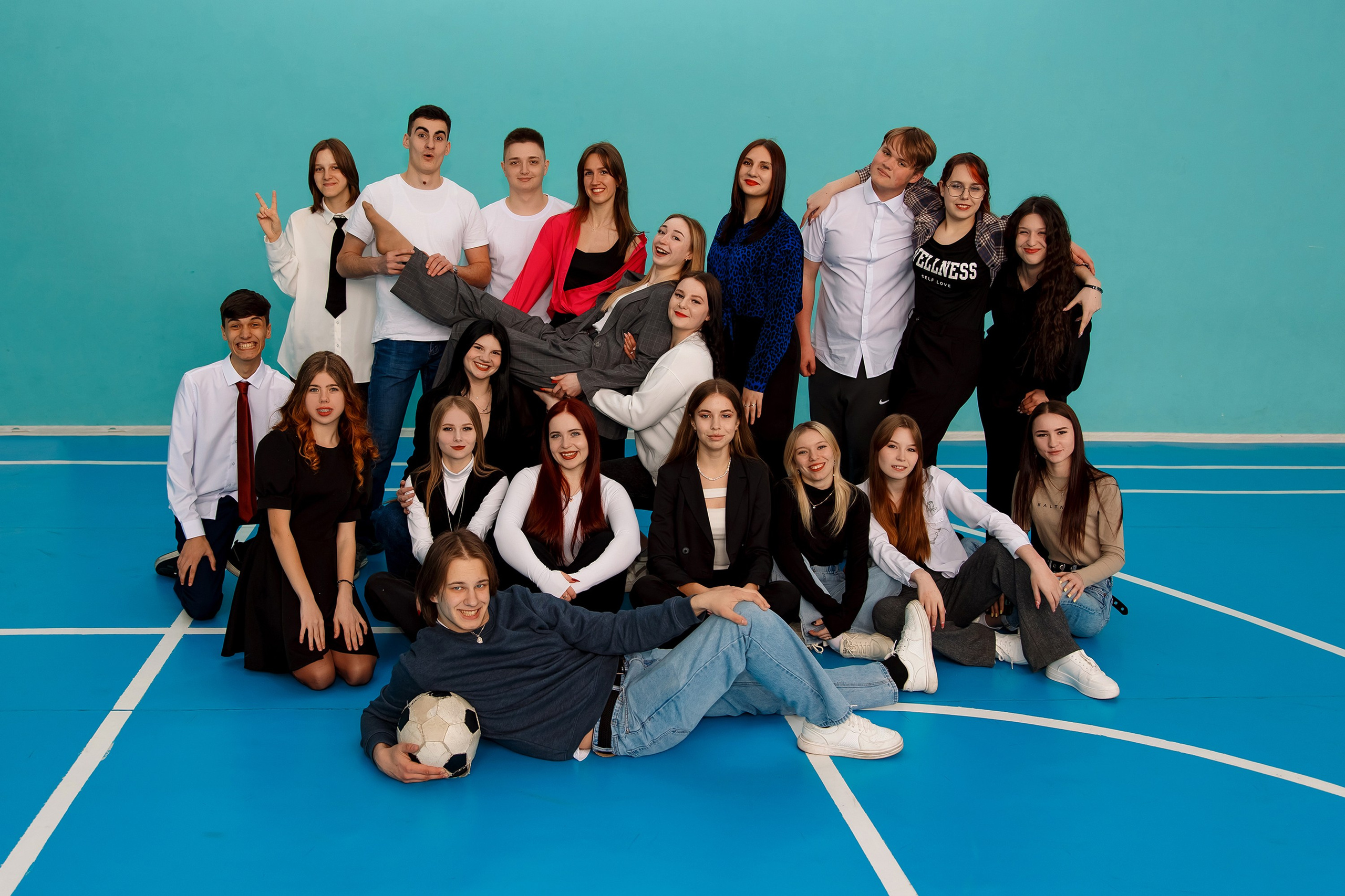 11 класс с. Барабаш. Фотограф Любовь Корниенко, Примоский край