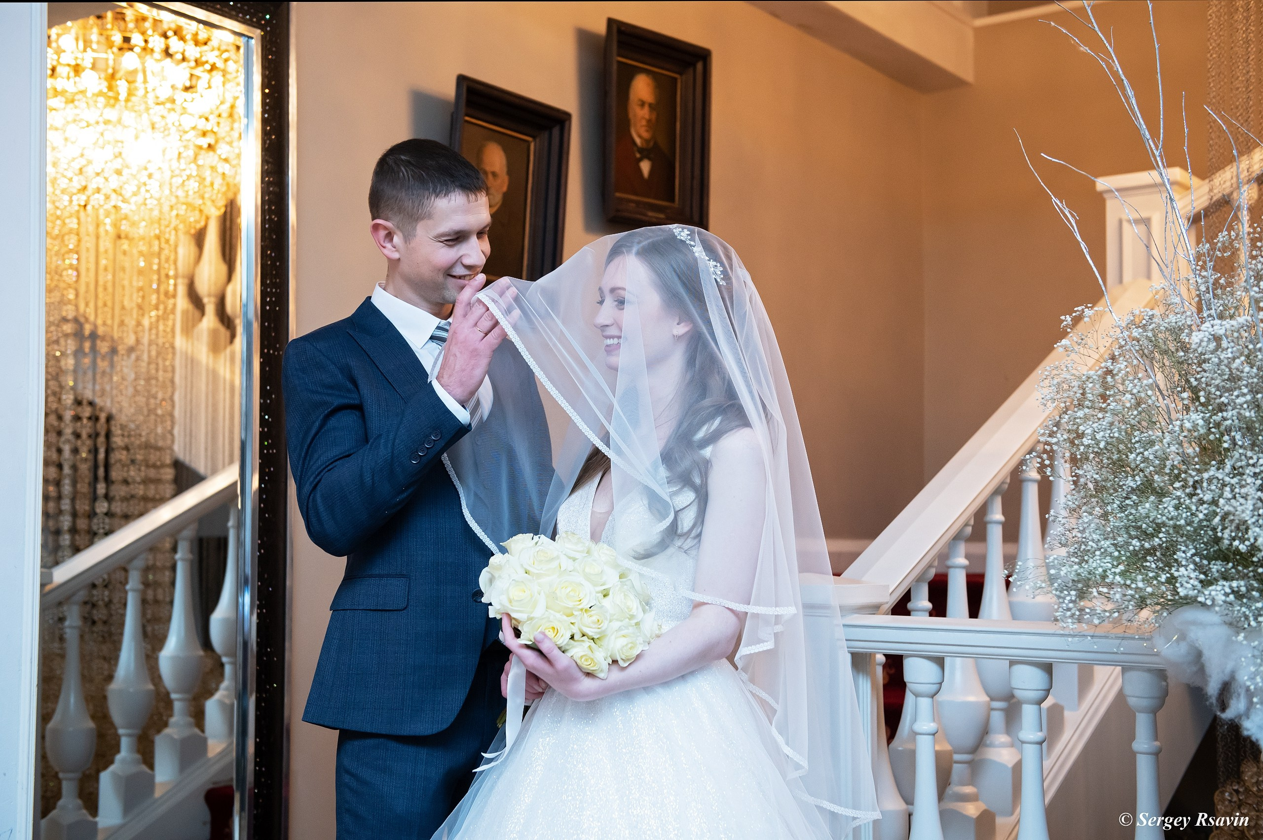 Регистрация в особняке. Фотограф в Москве Сергей Рсавин