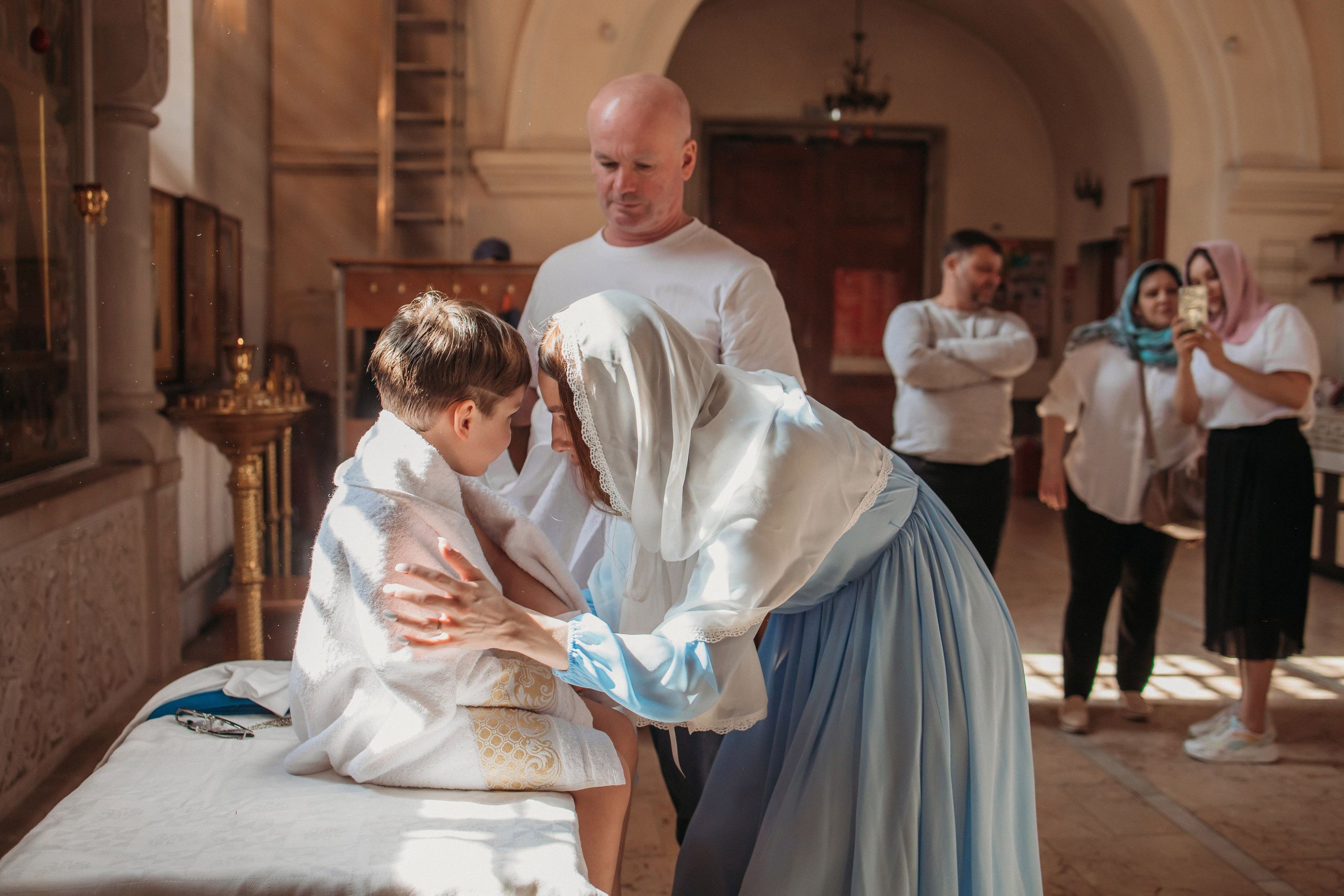 Крещение Александра. Семейный фотограф и видеограф Попова Юлия