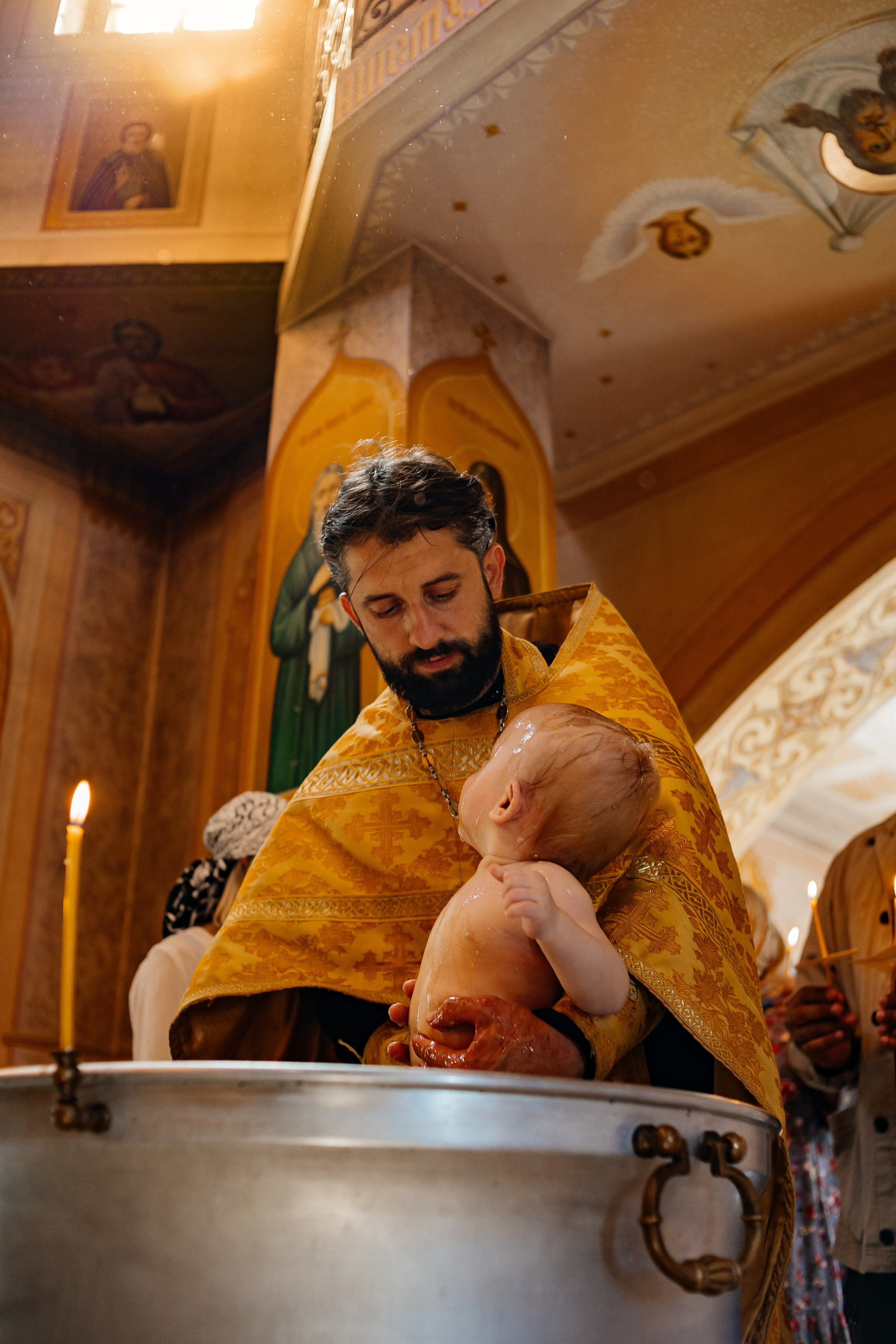 Крещение Алисы. Семейный фотограф в Волгодонске Краченцева Анна
