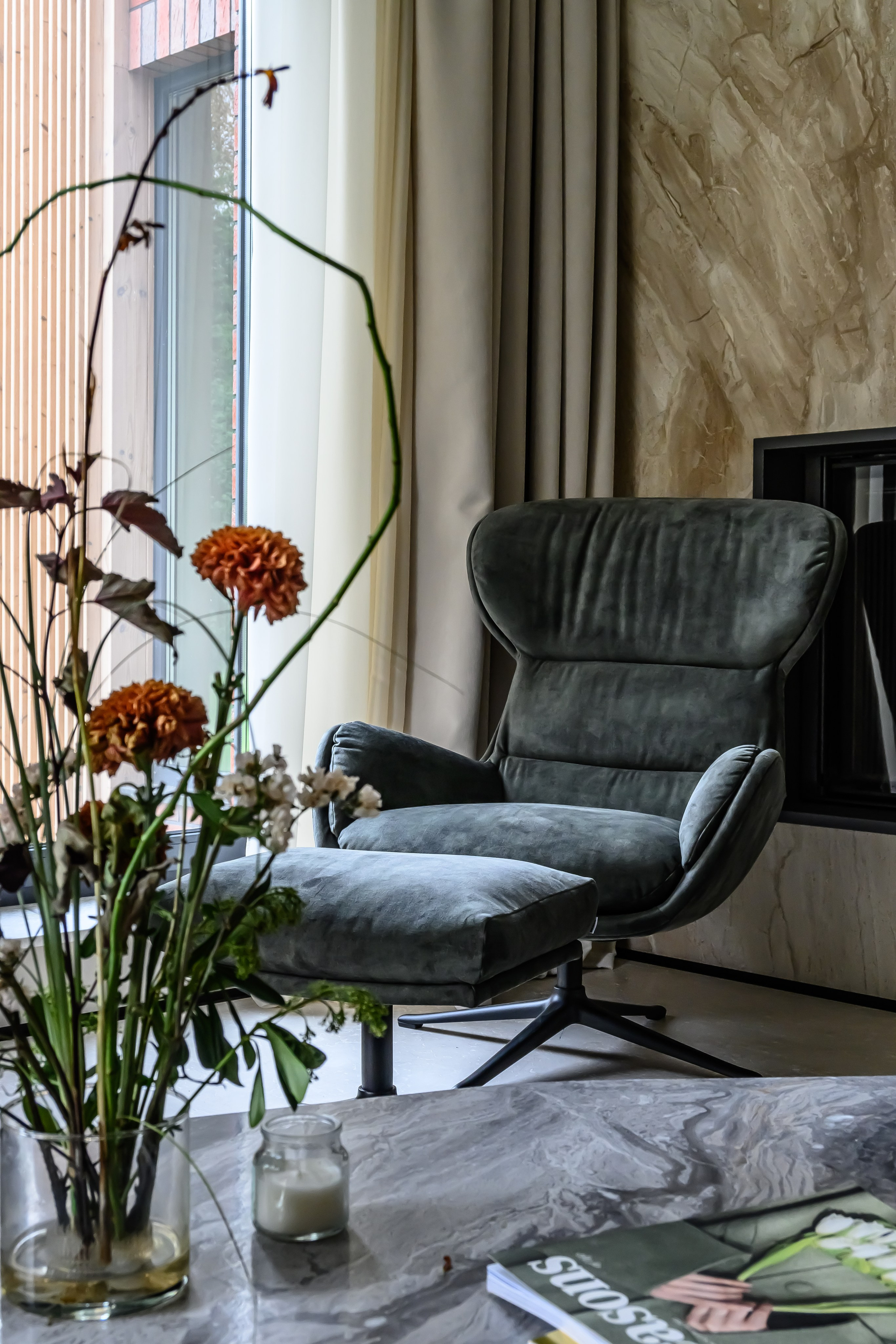 Дом в Загорье. Интерьерный фотограф Юлия Лебедева. Москва