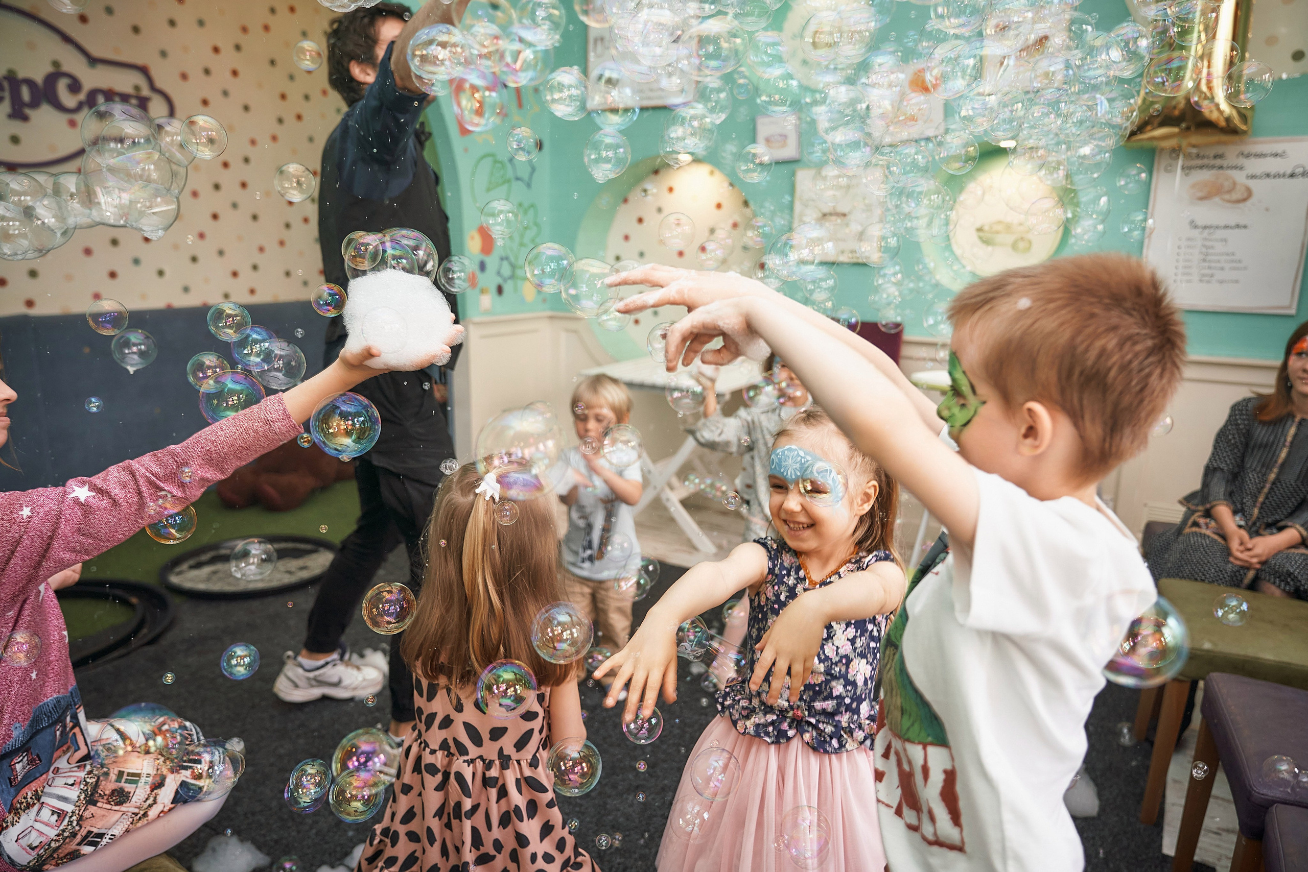 Детская Фотосессия в кафе Андерсон — день рожденье, 1 годик