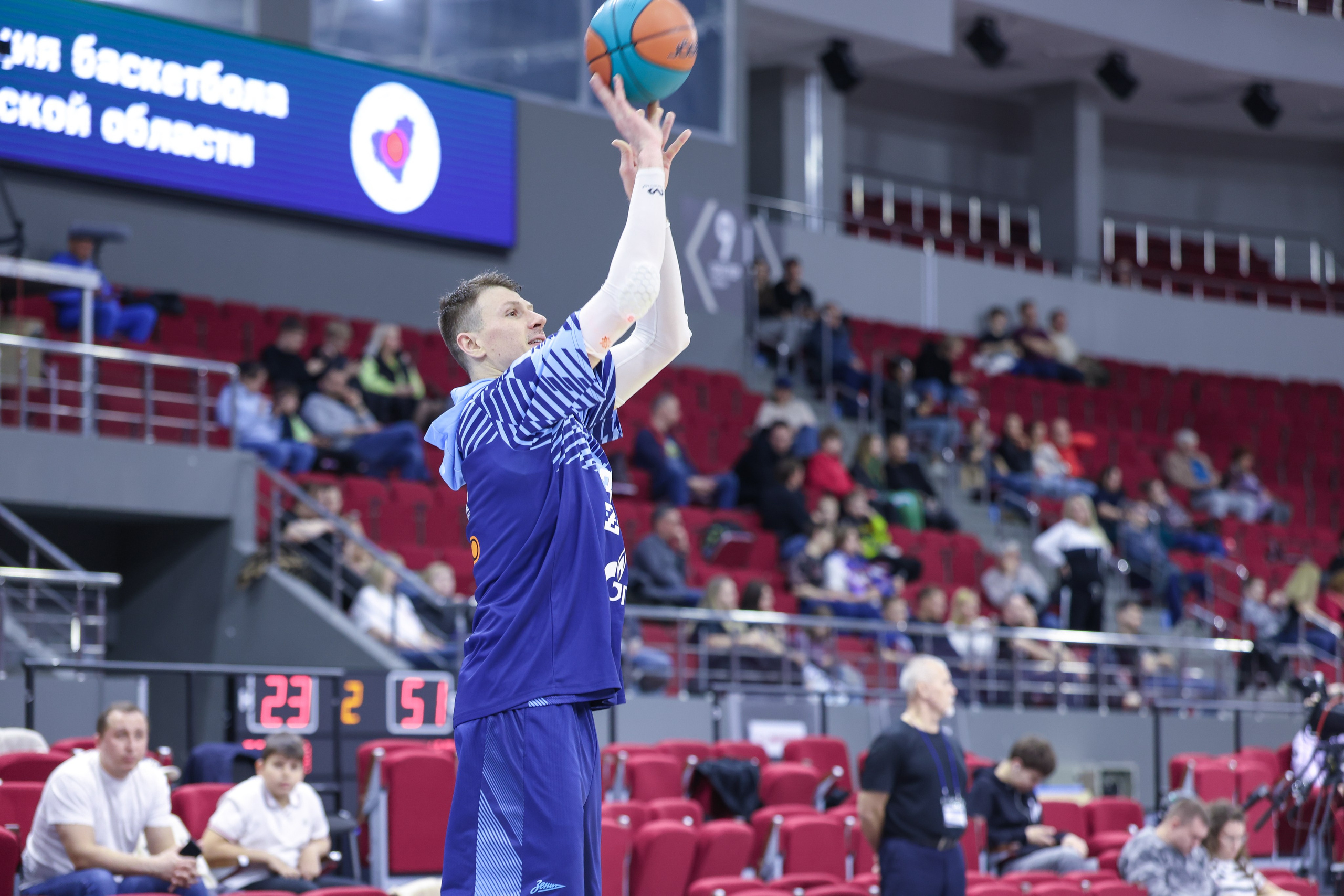 Баскетбол. Самара — Зенит. Единая лига ВТБ. Спортивный фотограф в Самаре