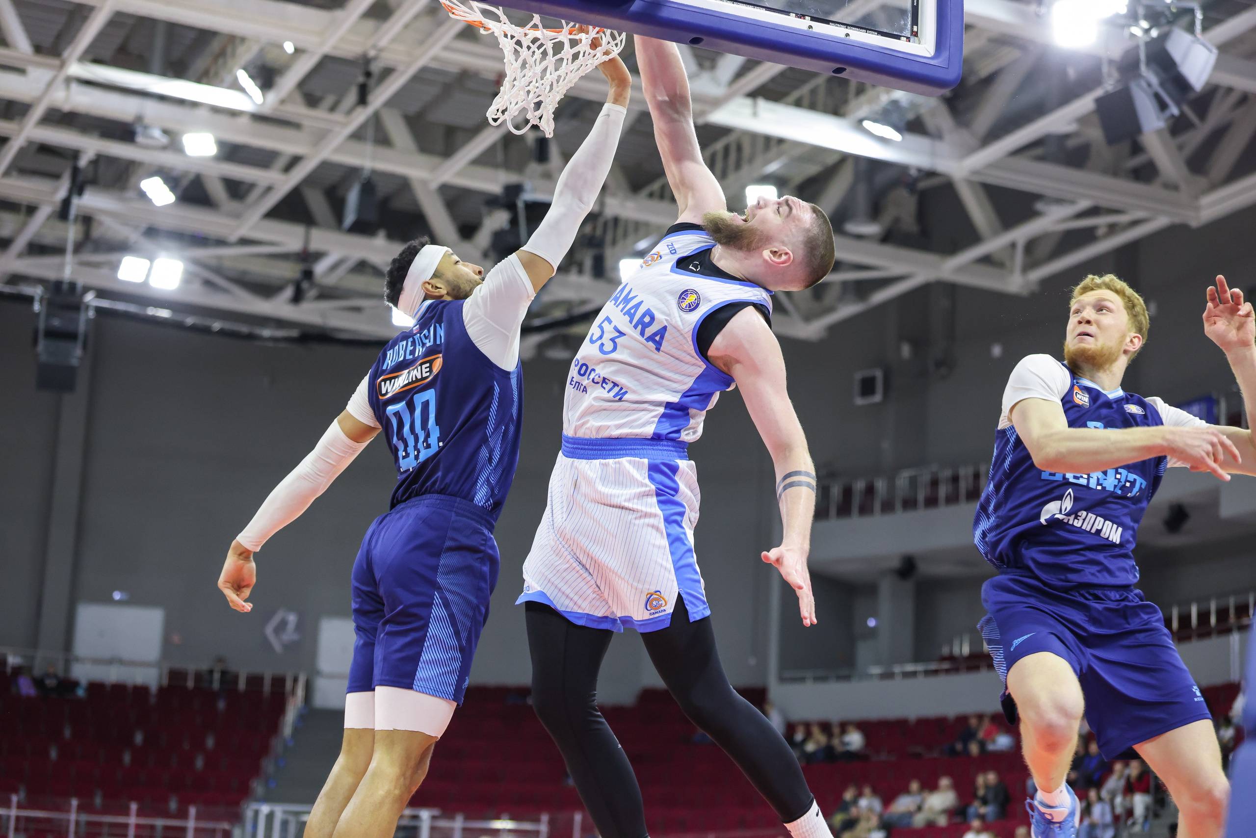 Баскетбол. Самара — Зенит. Единая лига ВТБ. Спортивный фотограф в Самаре