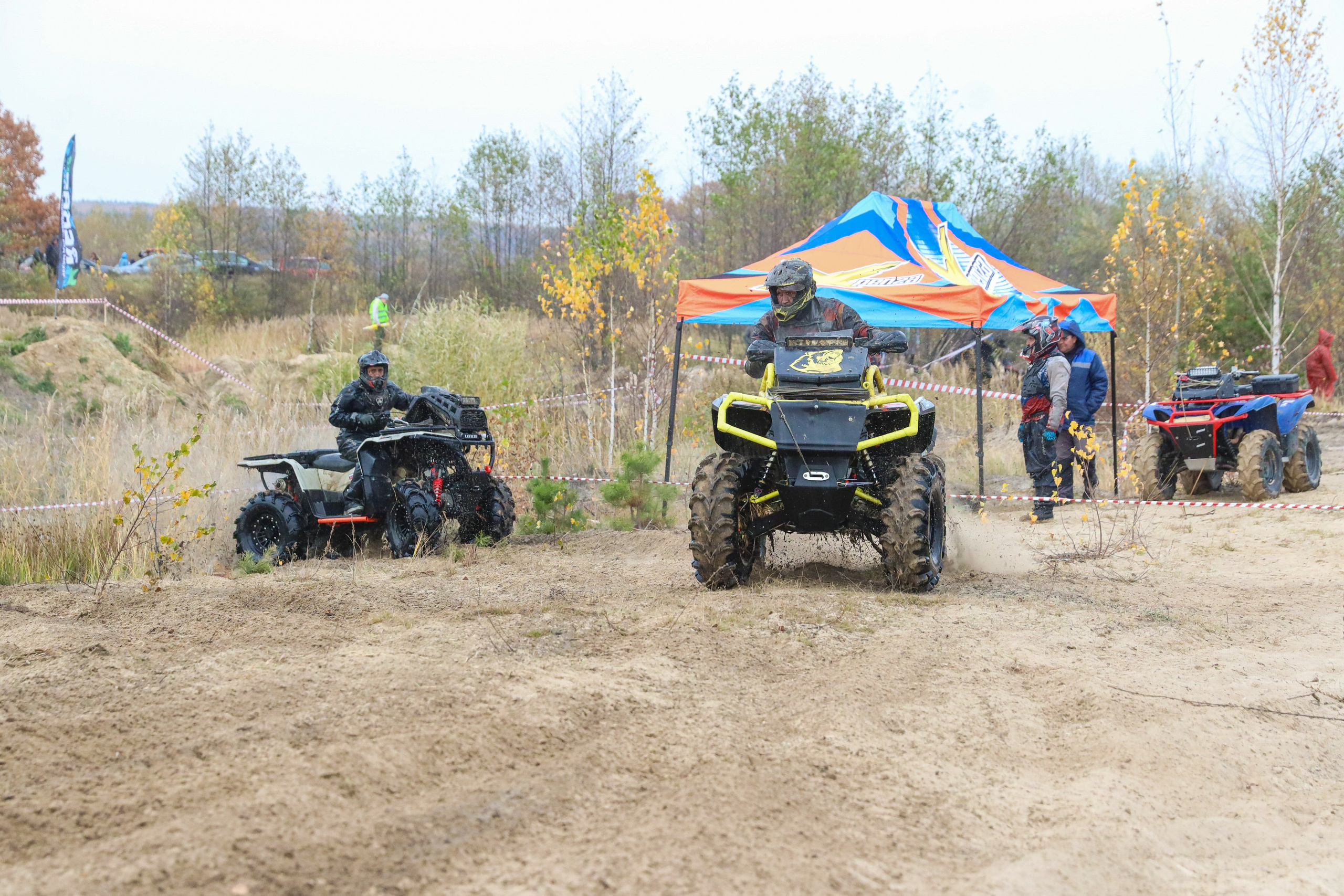 Гонки на квадроциклах Грязевое кольцо. Спортивный фотограф в Самаре