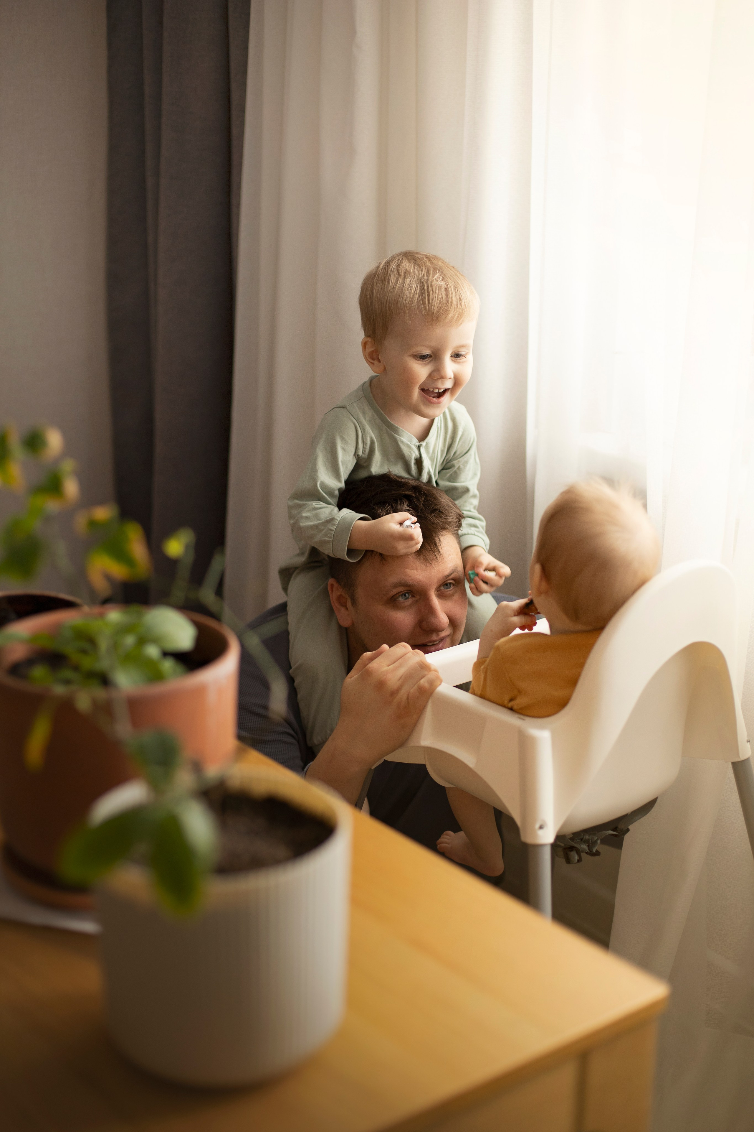 Саша и Варя, папа и мама. Детский и семейный фотограф Софья Пузикова | УФА