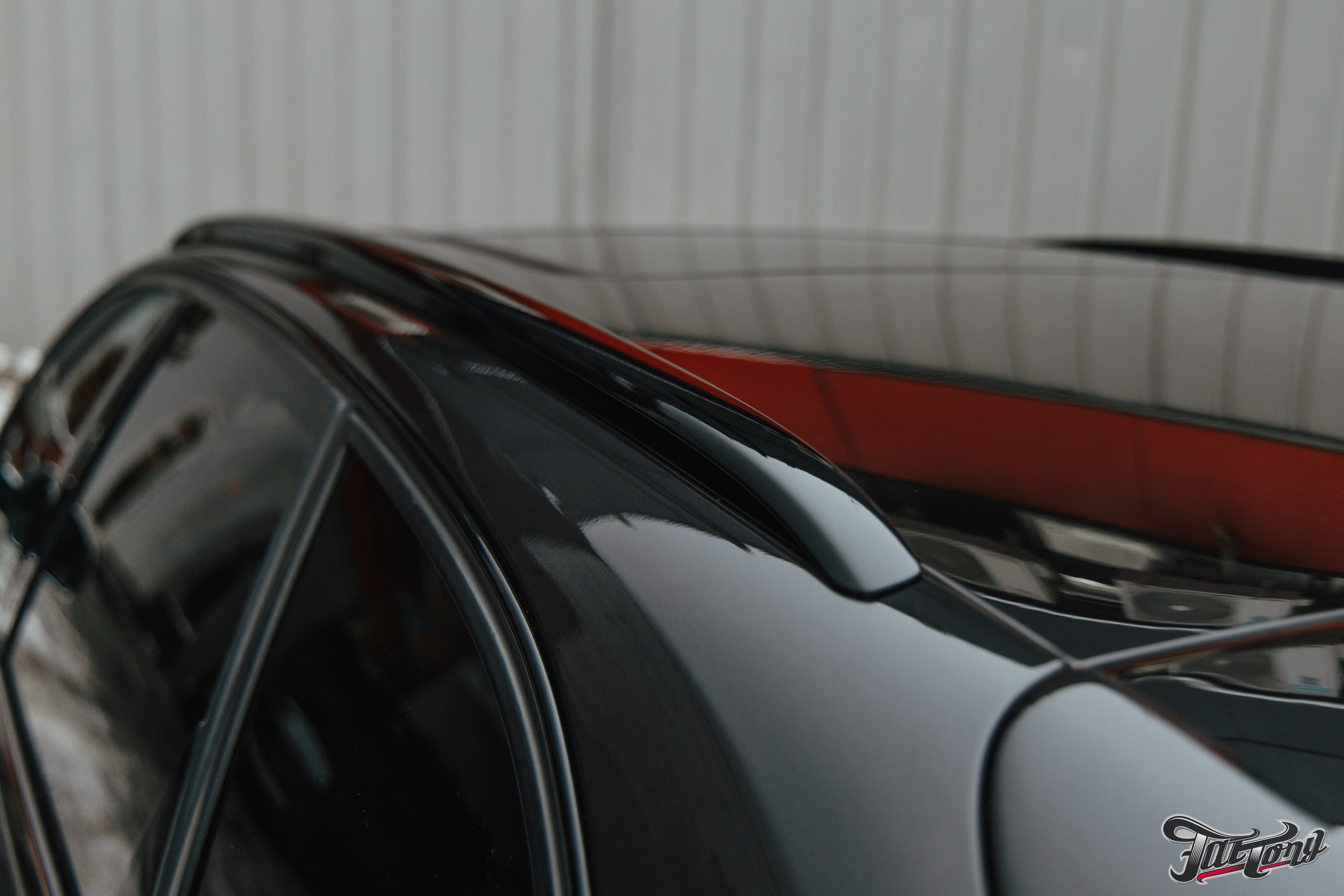 Audi S4 полный окрас кузова, кузовные работы и антихром. DeLorein