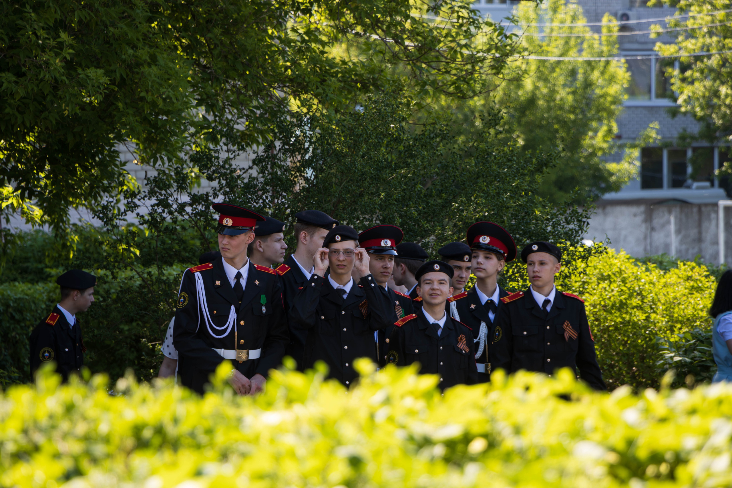 Последний звонок 2025 взвод 8"б». Фотограф Татьяна Матрос