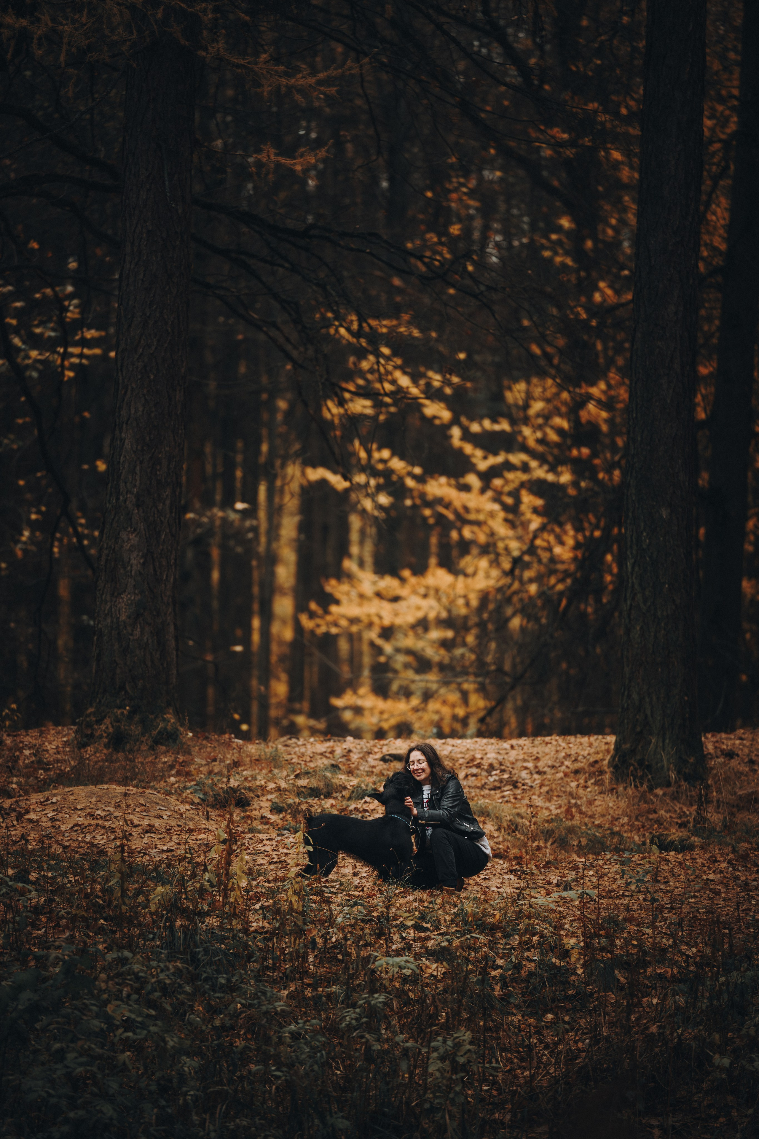 Даша и Умбра. Семейный фотограф анималист Ананьева Мария — Москва