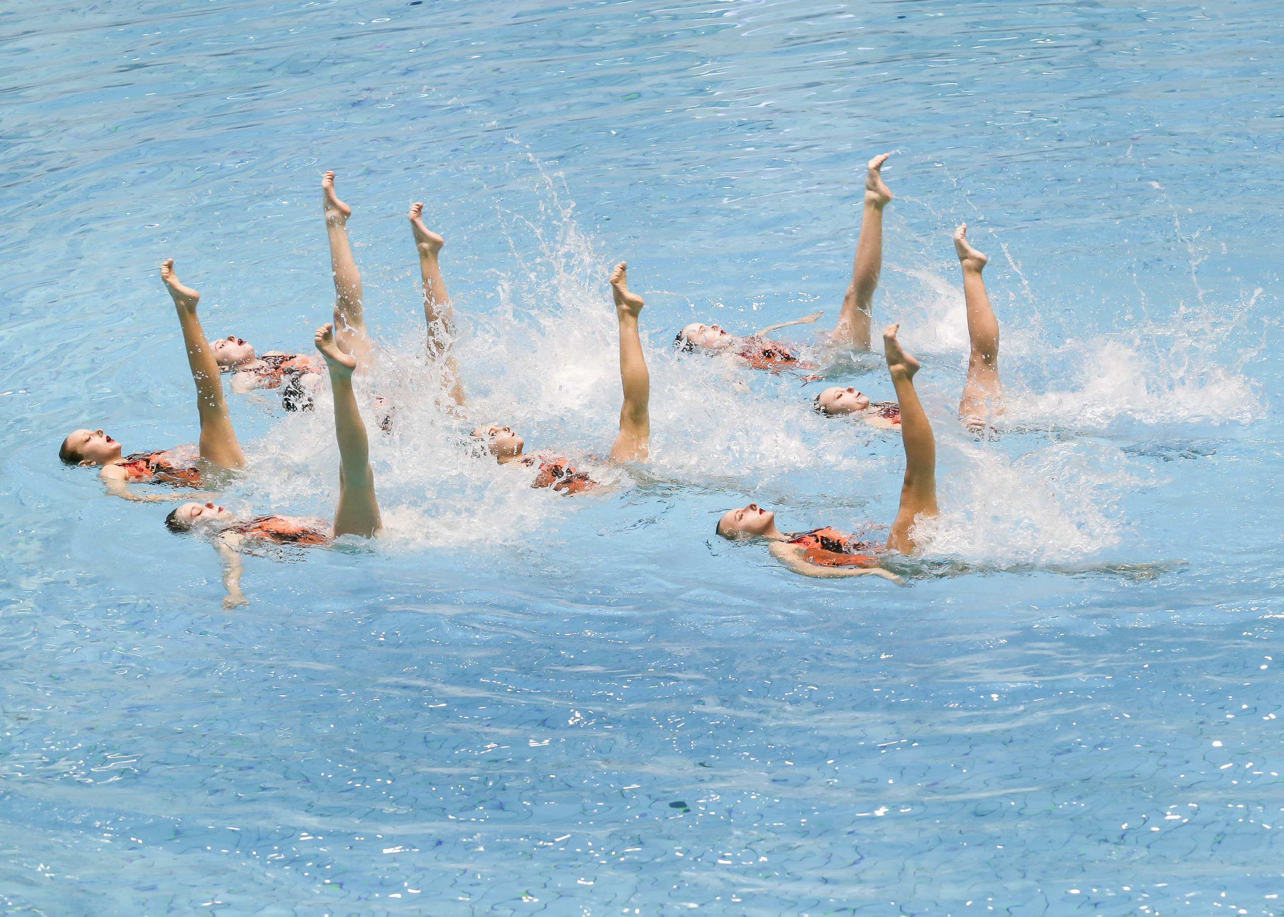 Первенство России по синхронному плаванию. Техническая программа. Группы. Репортажный фотограф в Москве
