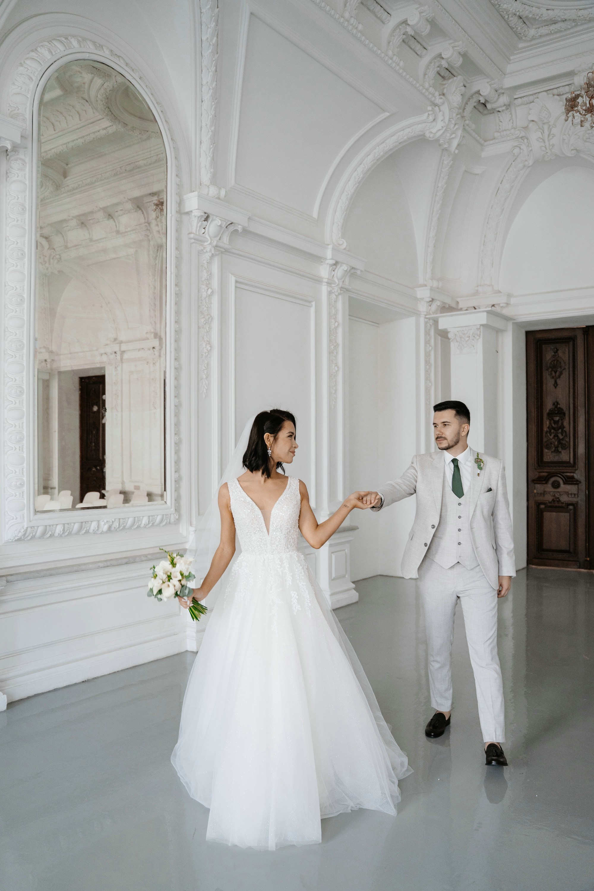 Регистрация брака в особняке Спиридонова. Свадебный и семейный фотограф в Москве Светлана Зоткина