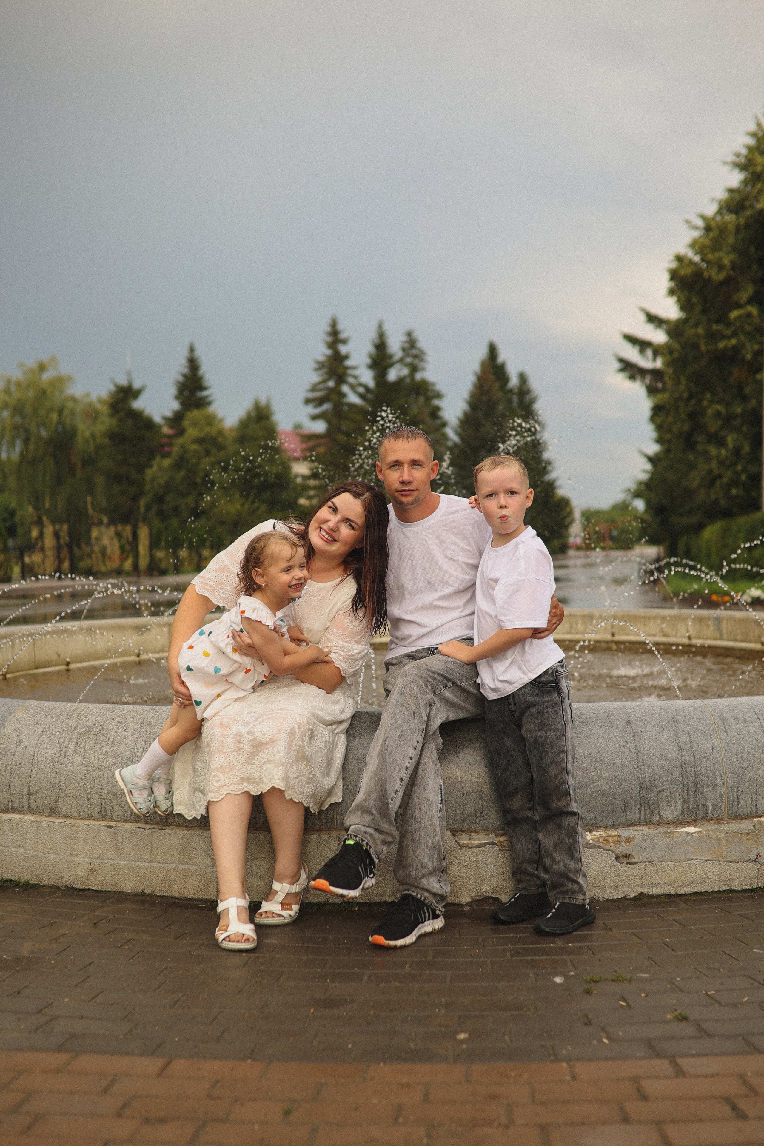 Семья Тани, Валеры, Саши и Маруси. Фотограф Самара Лена Мандарин