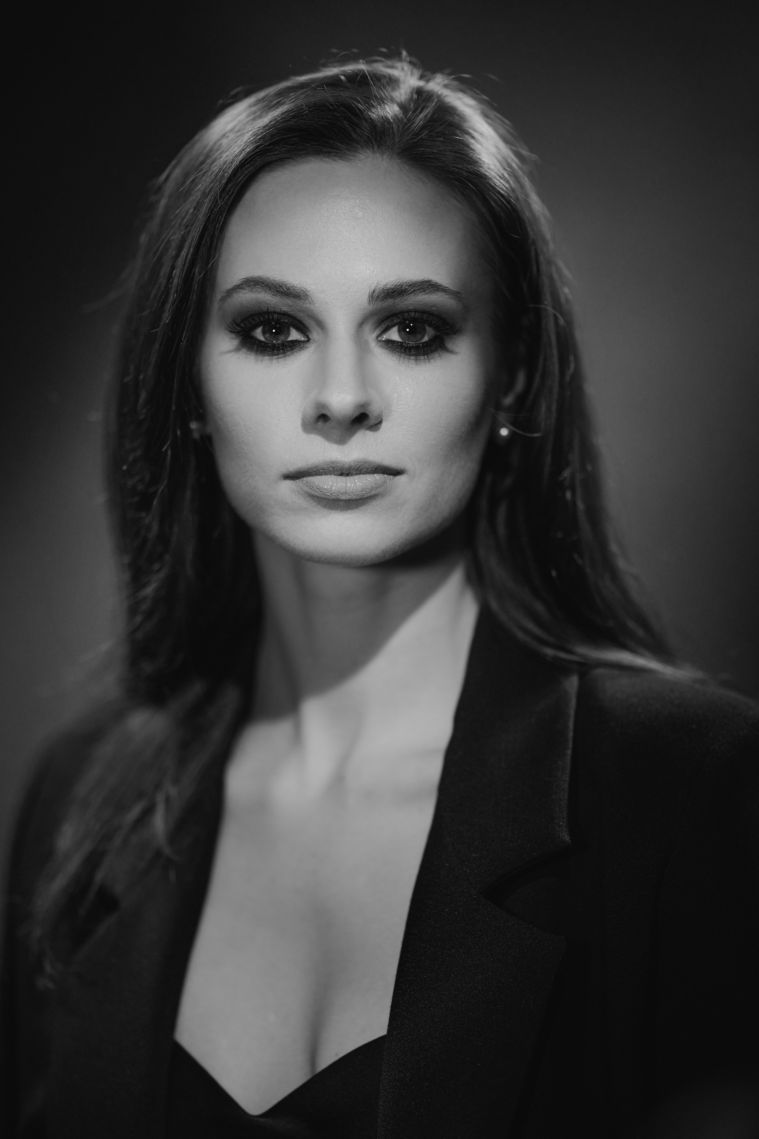 Черно-белая фотография в стиле Hollywood