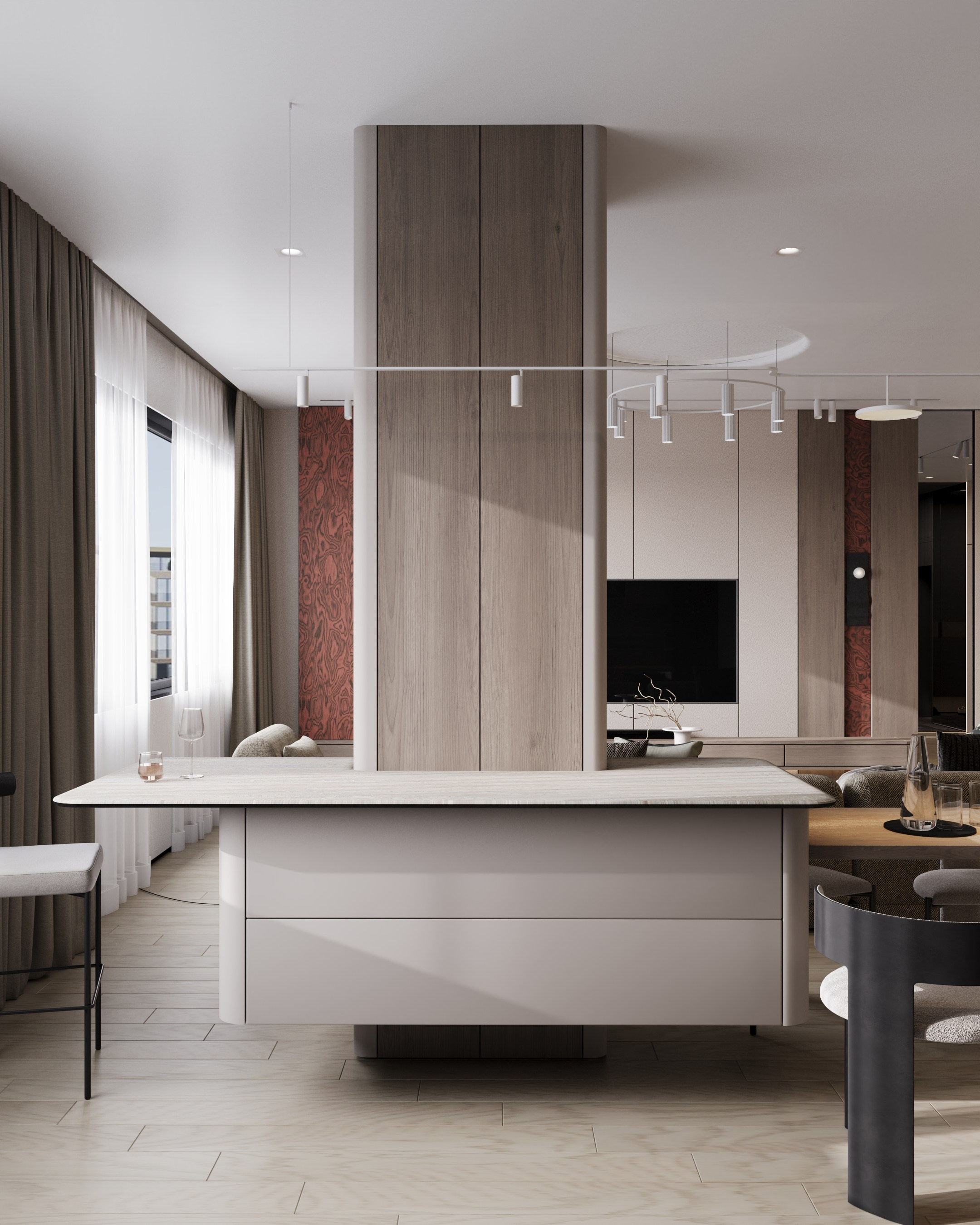 ЖК «Orion», 120 м². Room Design Studio