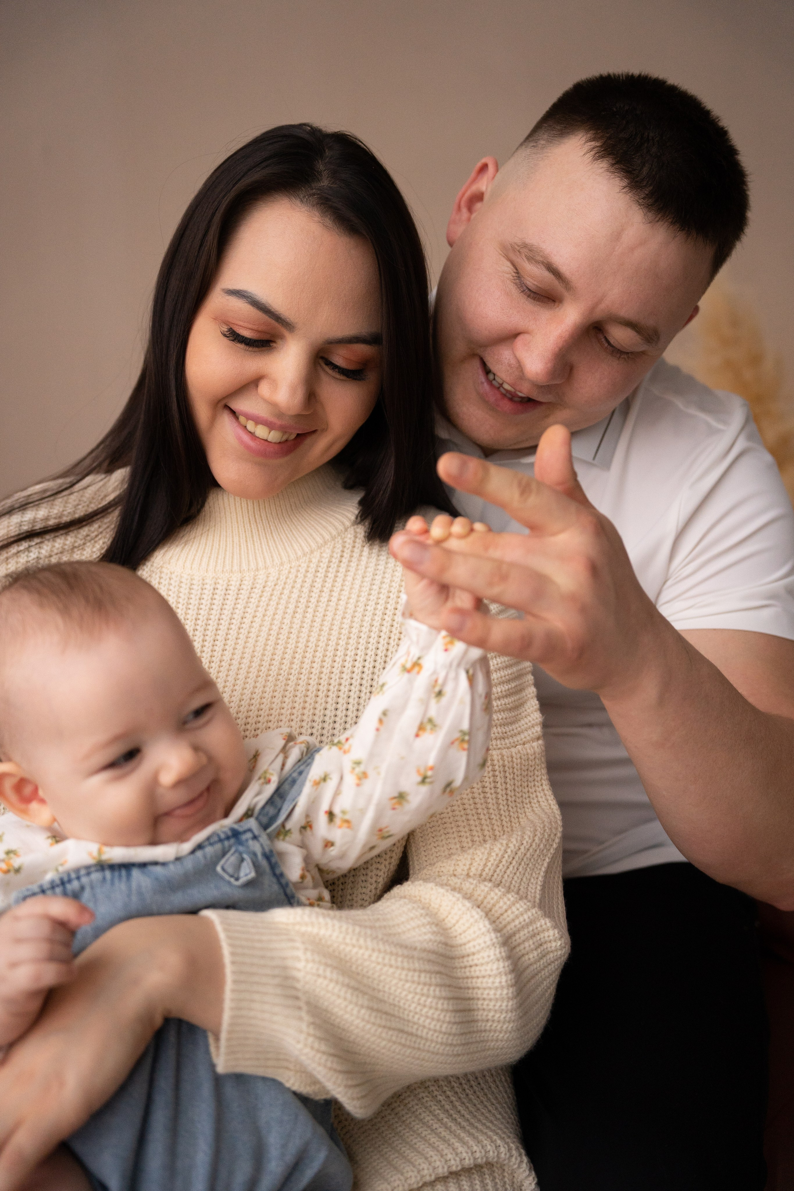 Семейная съемка в студии