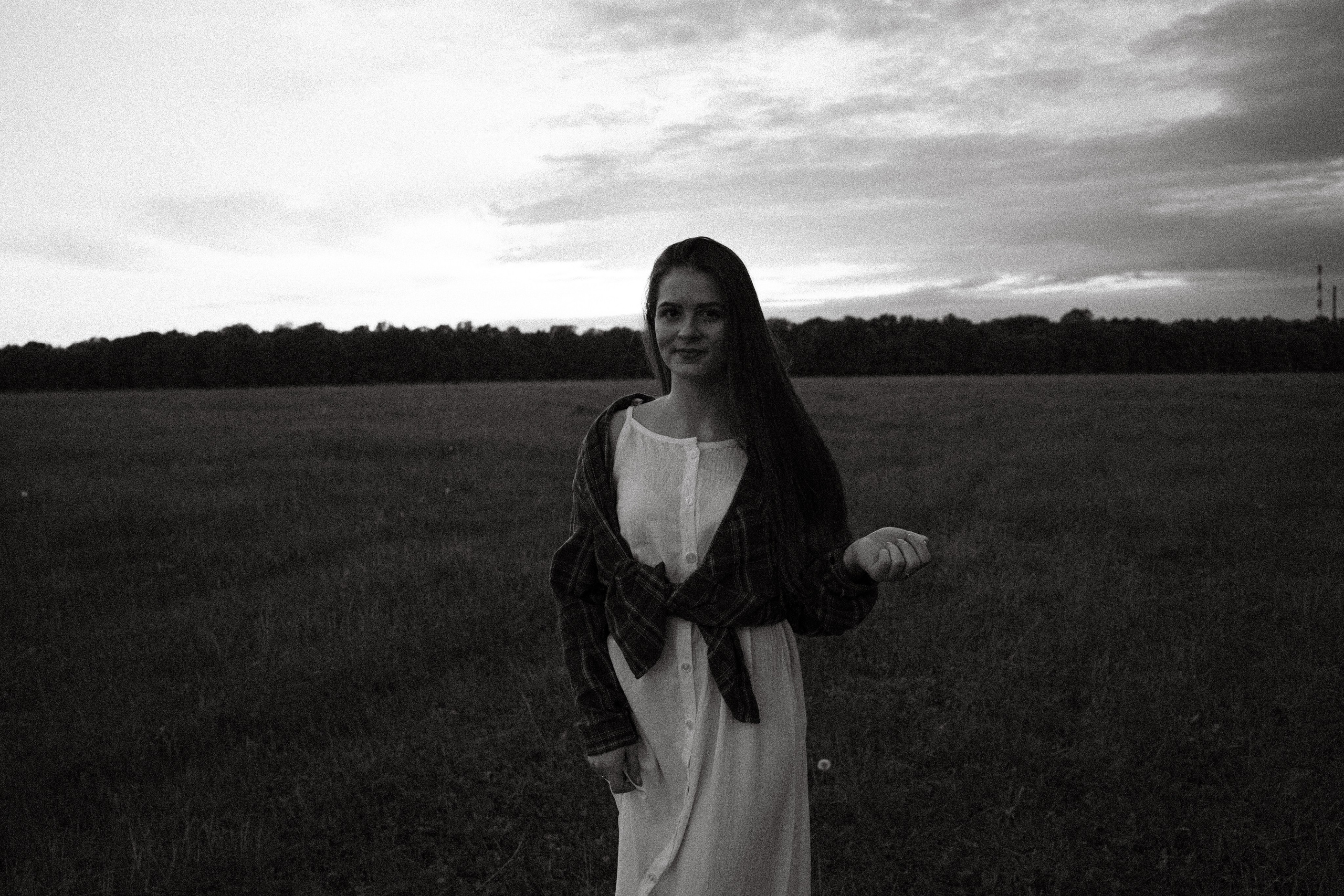 Семейная съемка на закате