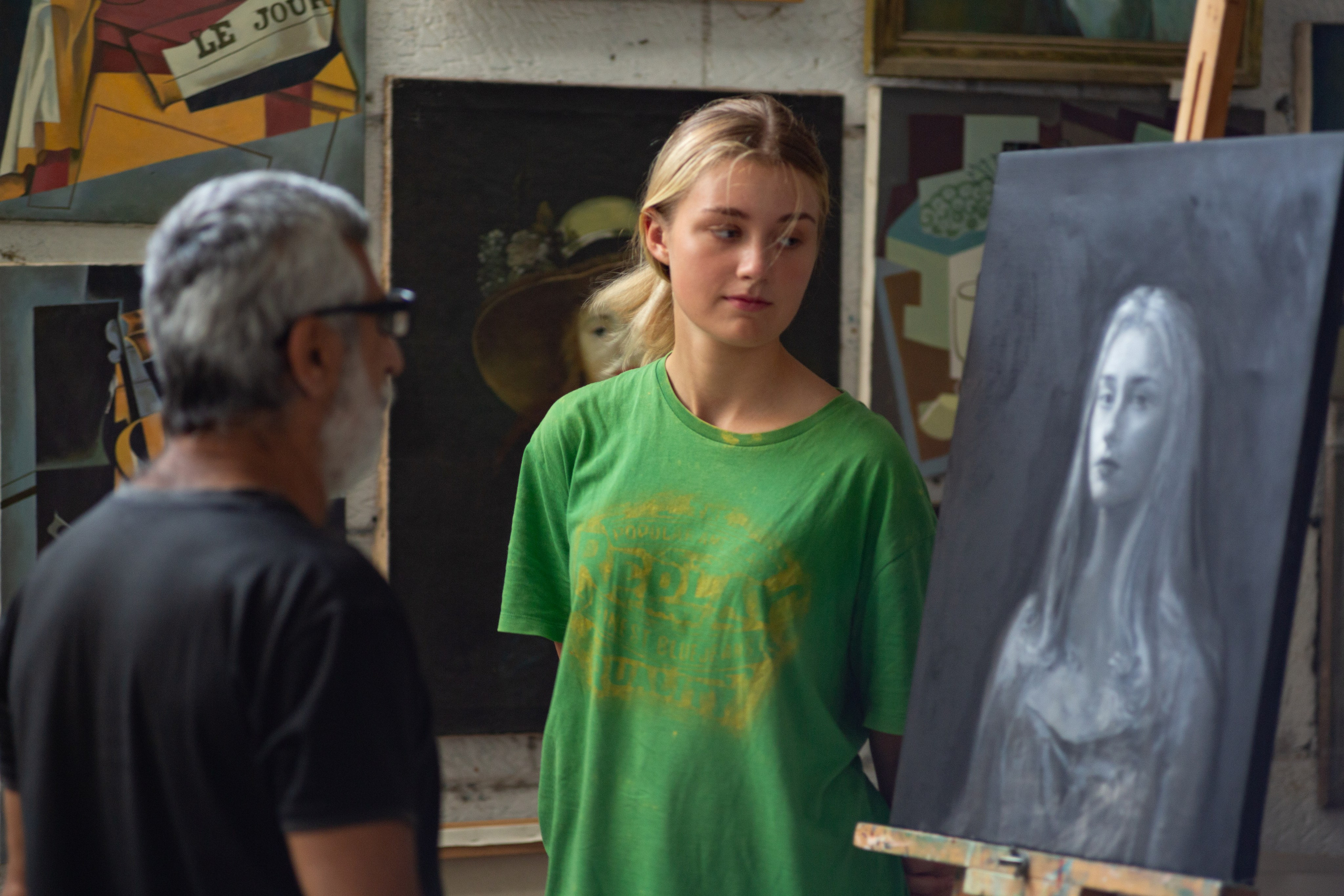 Автопортреты. Художница Маргарита Гусак