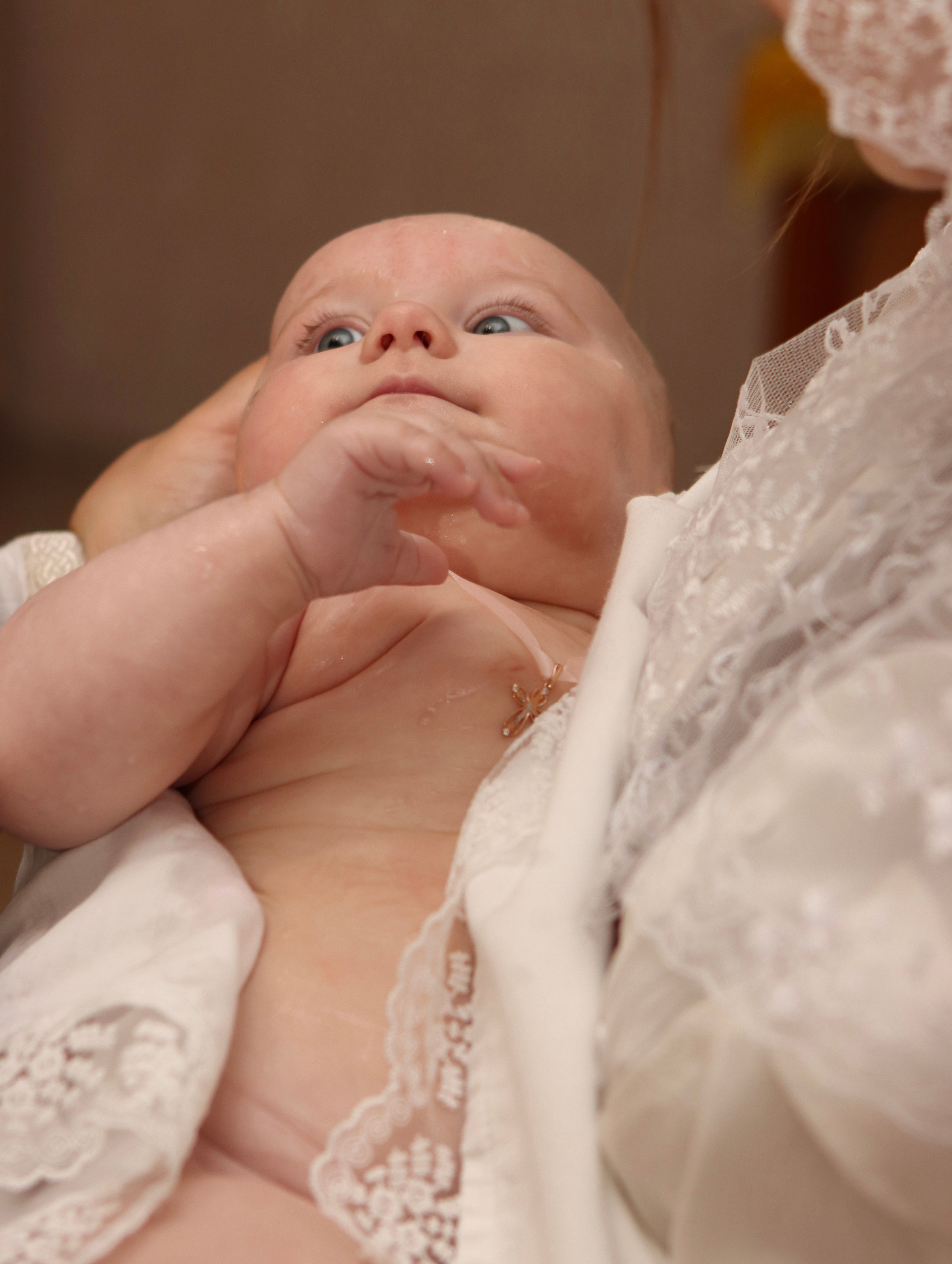 Анастасия и Вадим — крещение Виктории. Фотограф в Курске Смирнов Евгений