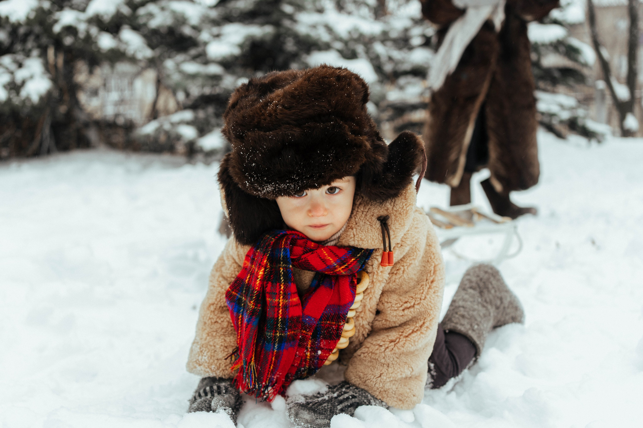Фотопроект «Зимний лес». Семейный и детский фотограф новорожденных Ульяновск