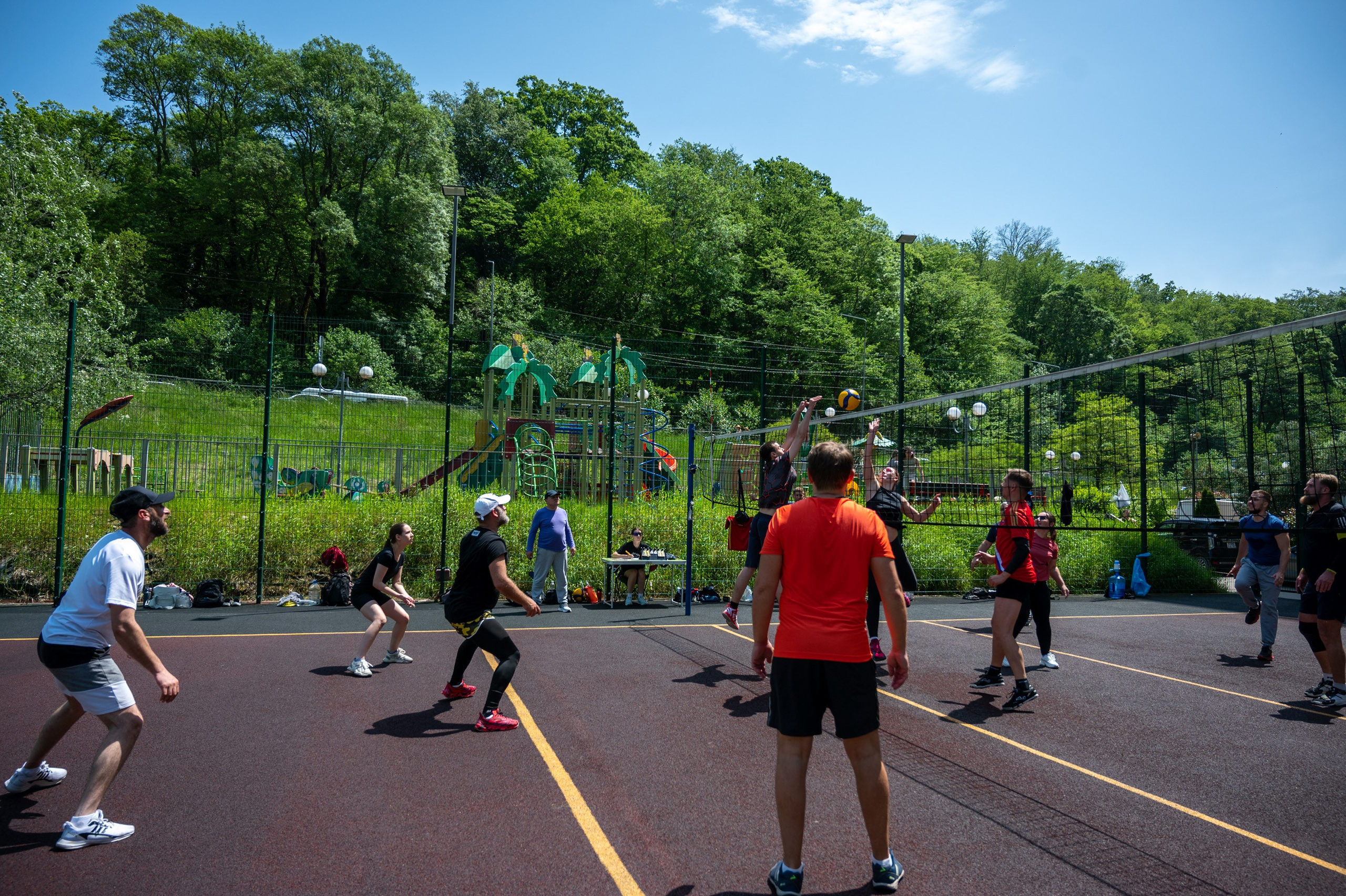 Турнир по Волейболу. Фотографирую счастливых людей в Сочи