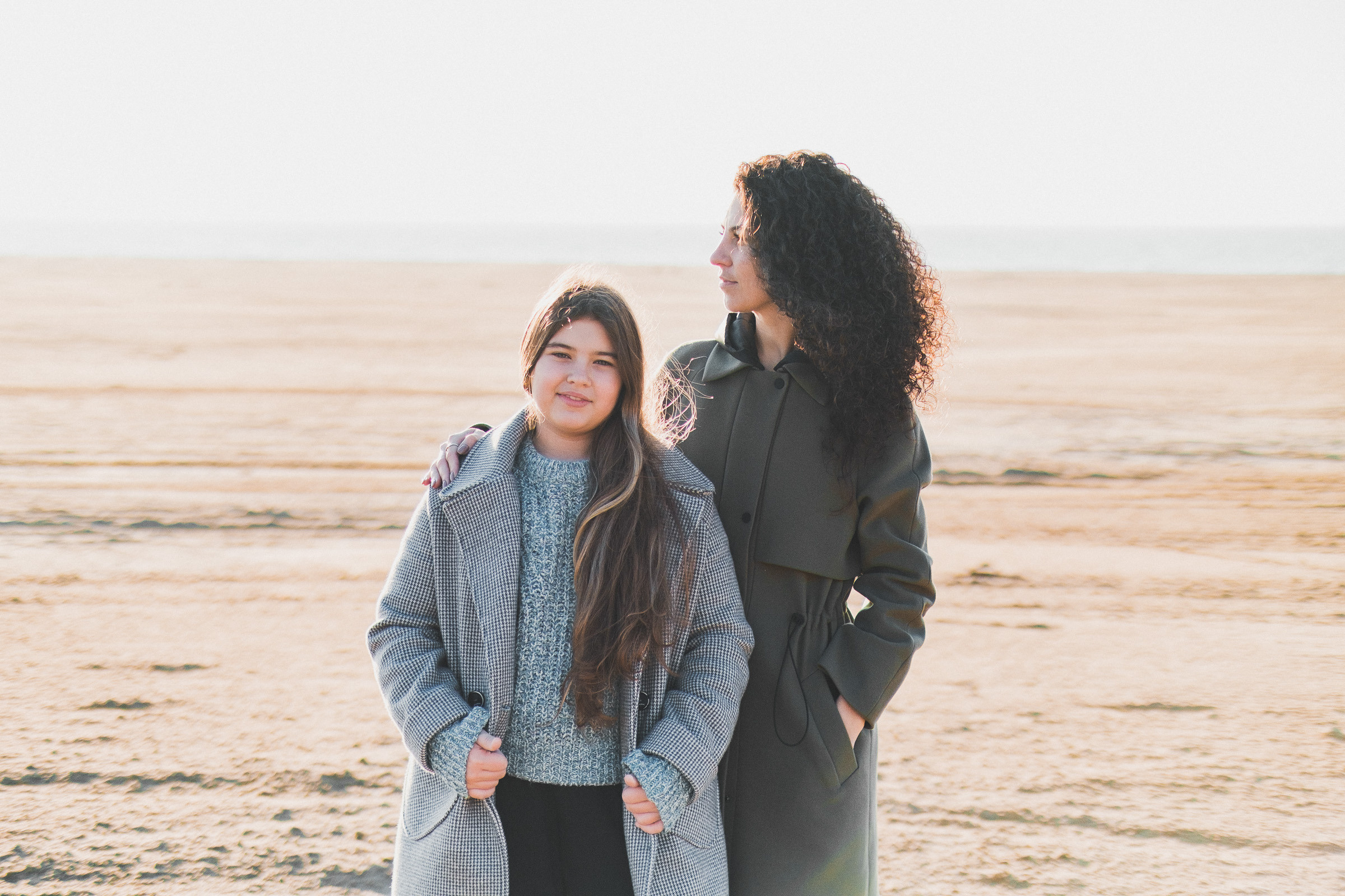 Мама и дочь / Катя и Вика. Фотограф Вадим Благодарный