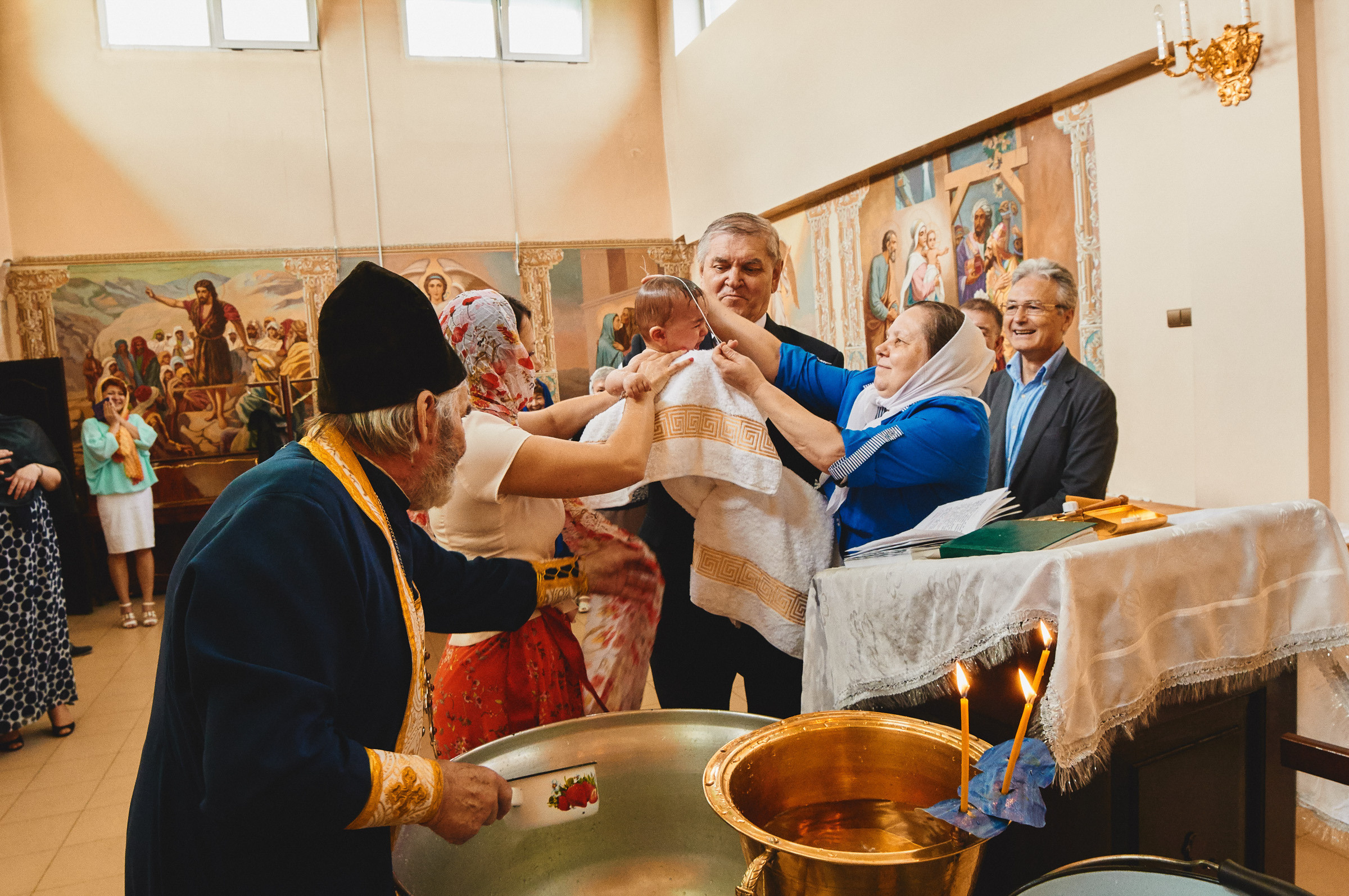 Крещение Марко. Фотограф Вадим Благодарный