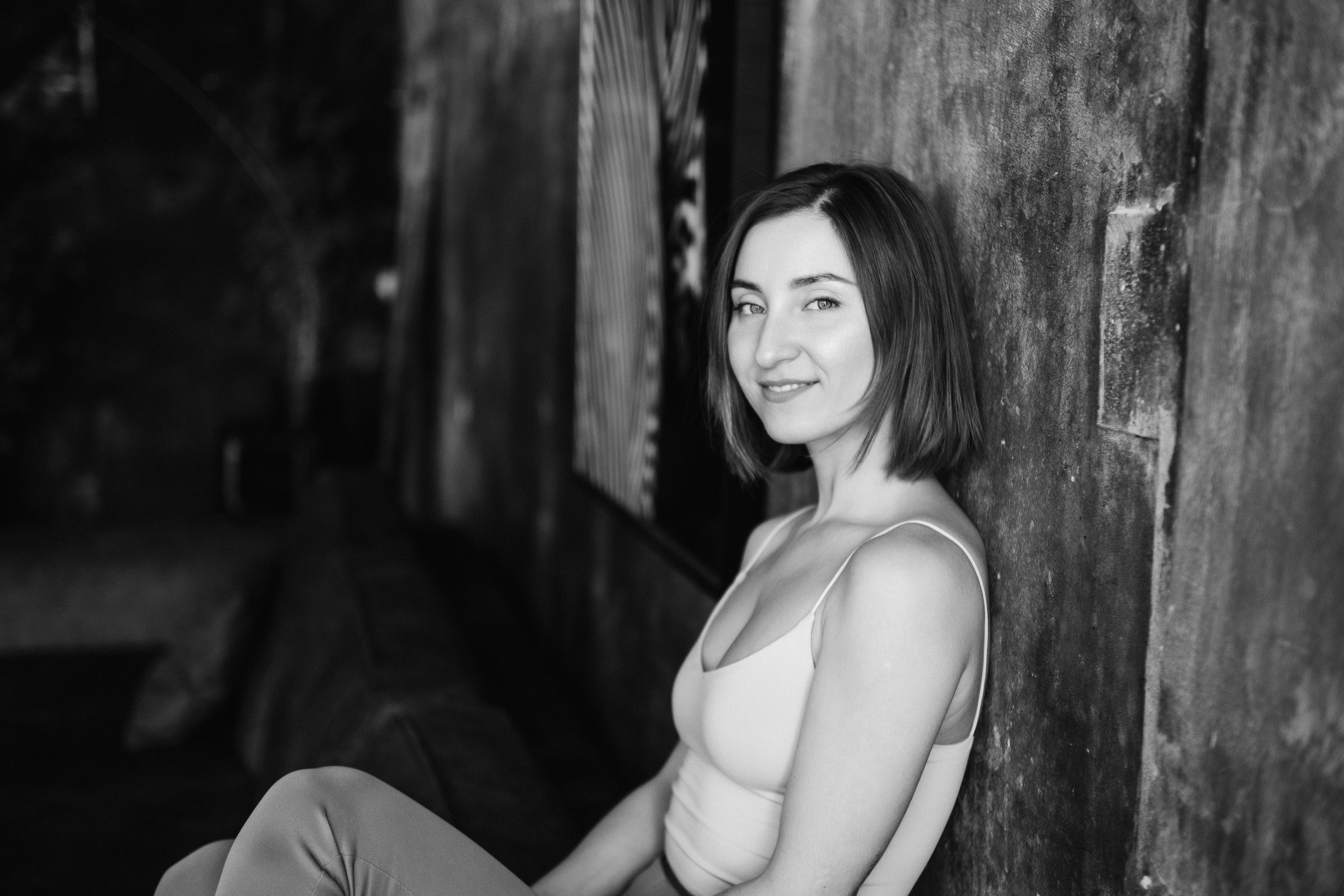 Небольшая фотосессия в студии. Фотограф Вадим Благодарный