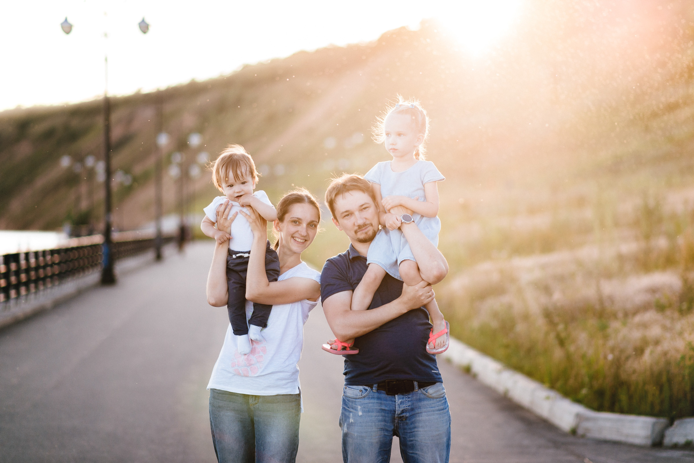 Катя, Рома, Миша и Даша. Фотограф Вадим Благодарный
