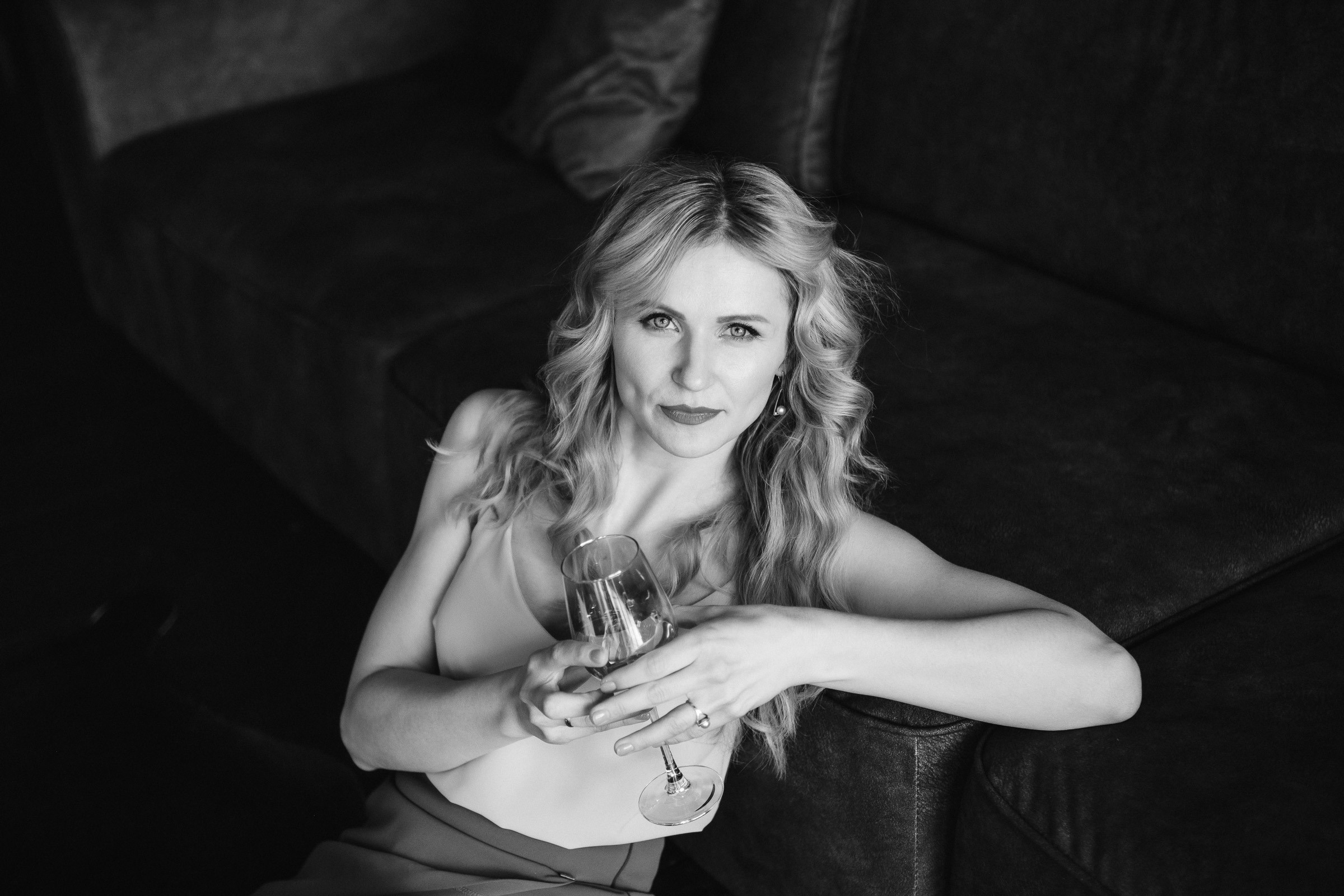 Небольшая фотосессия в студии. Фотограф Вадим Благодарный