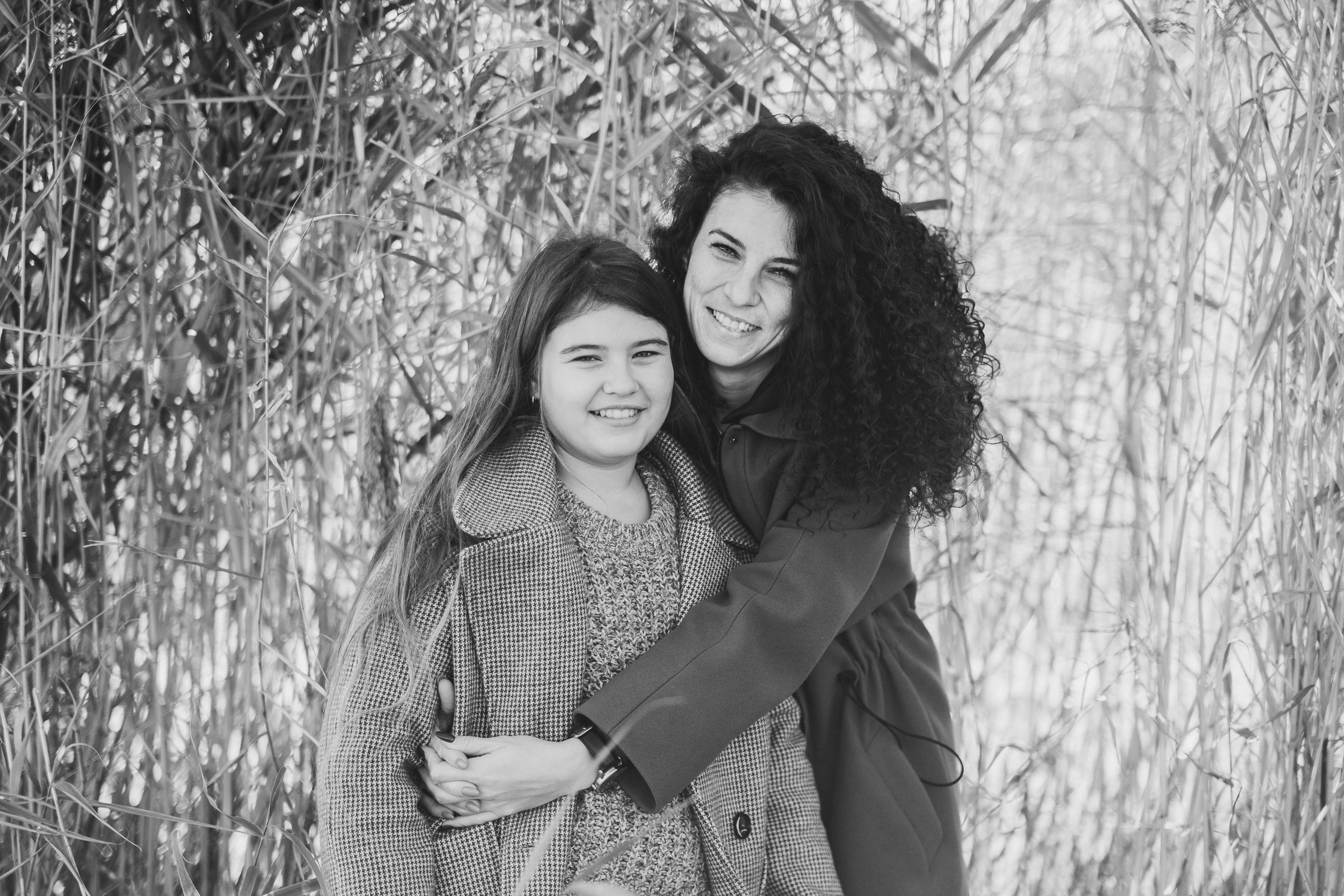 Мама и дочь / Катя и Вика. Фотограф Вадим Благодарный